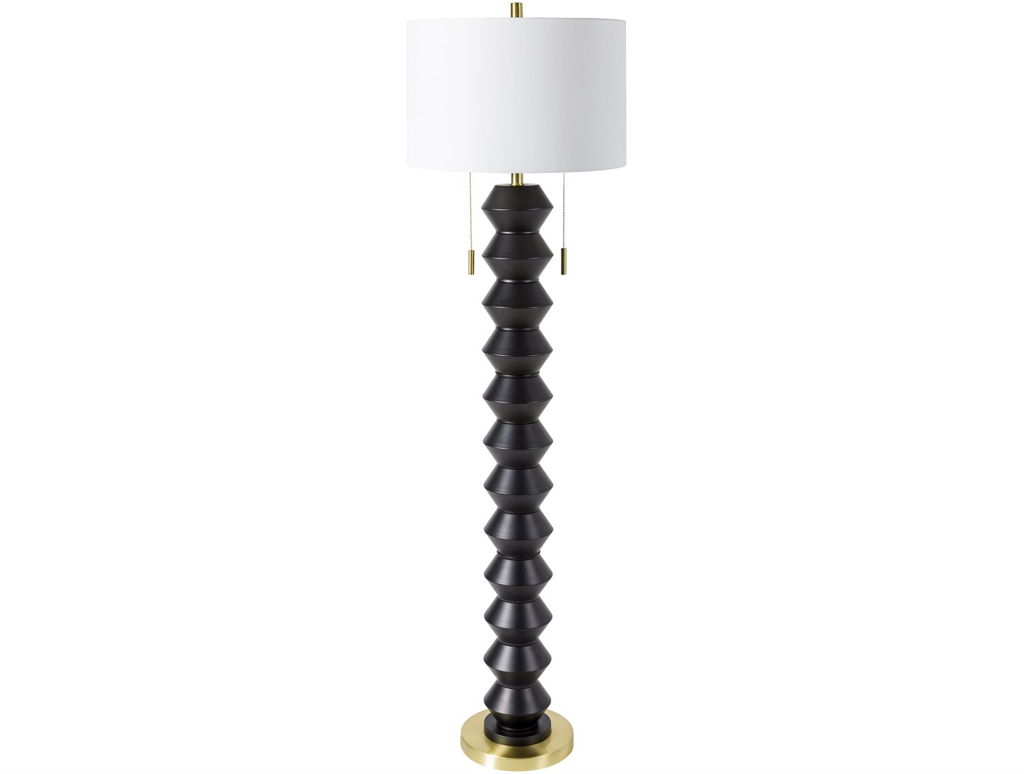 Luxecor Blissful Black Floor Lamp