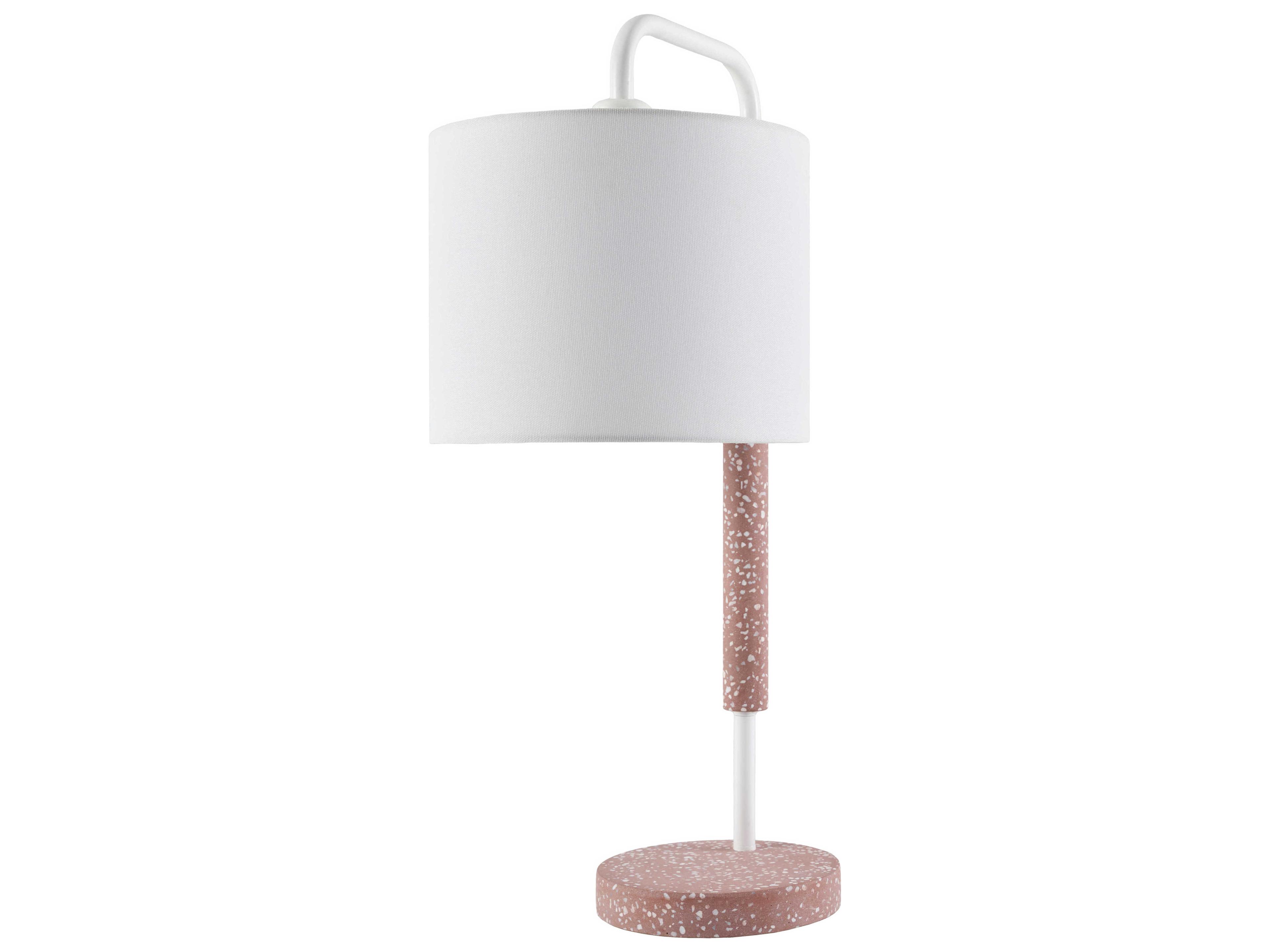 Livabliss by Surya Rishi Blush Pink Buffet Lamp