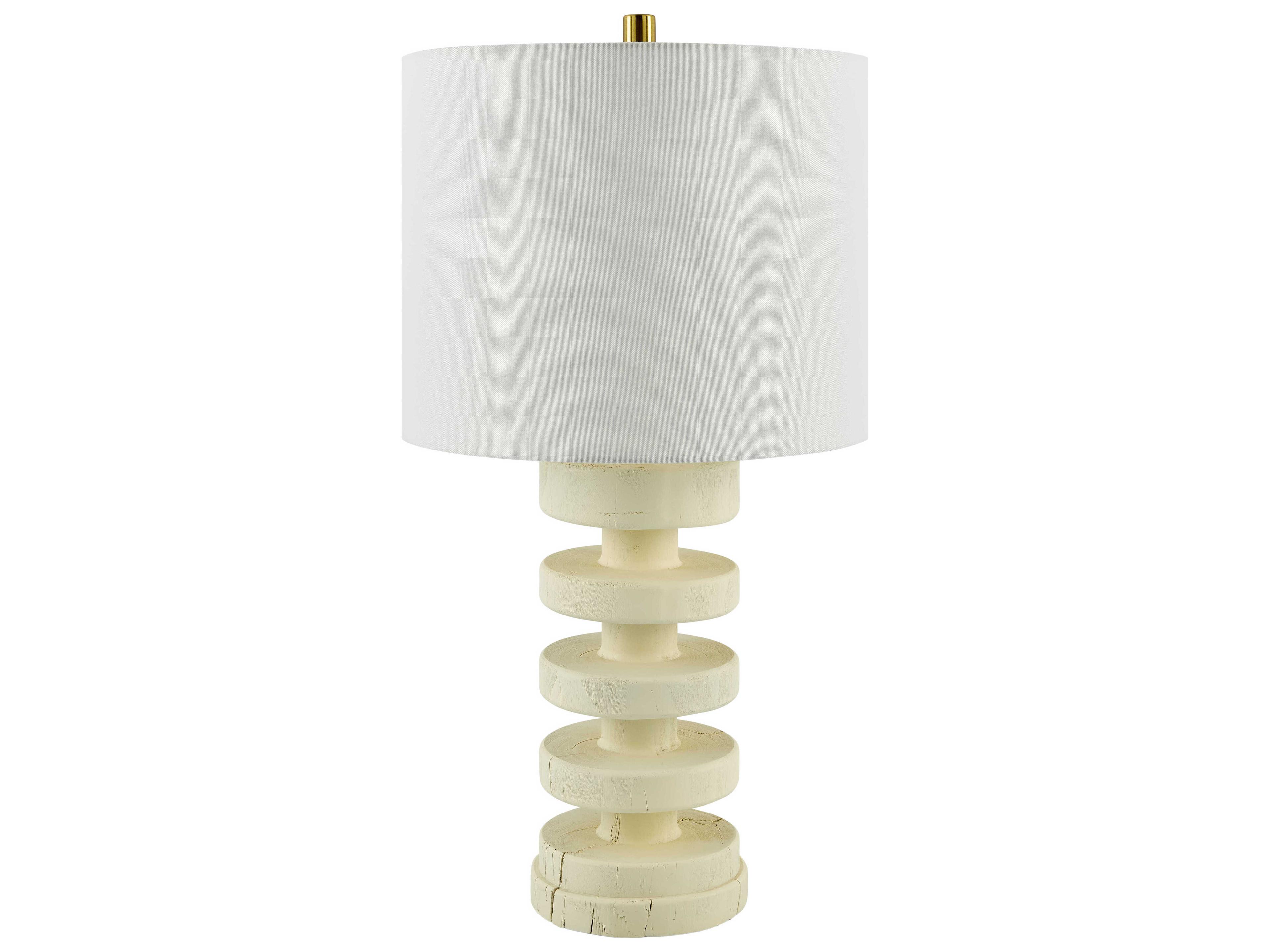 Livabliss by Surya Sagy Cream Off White Buffet Lamp
