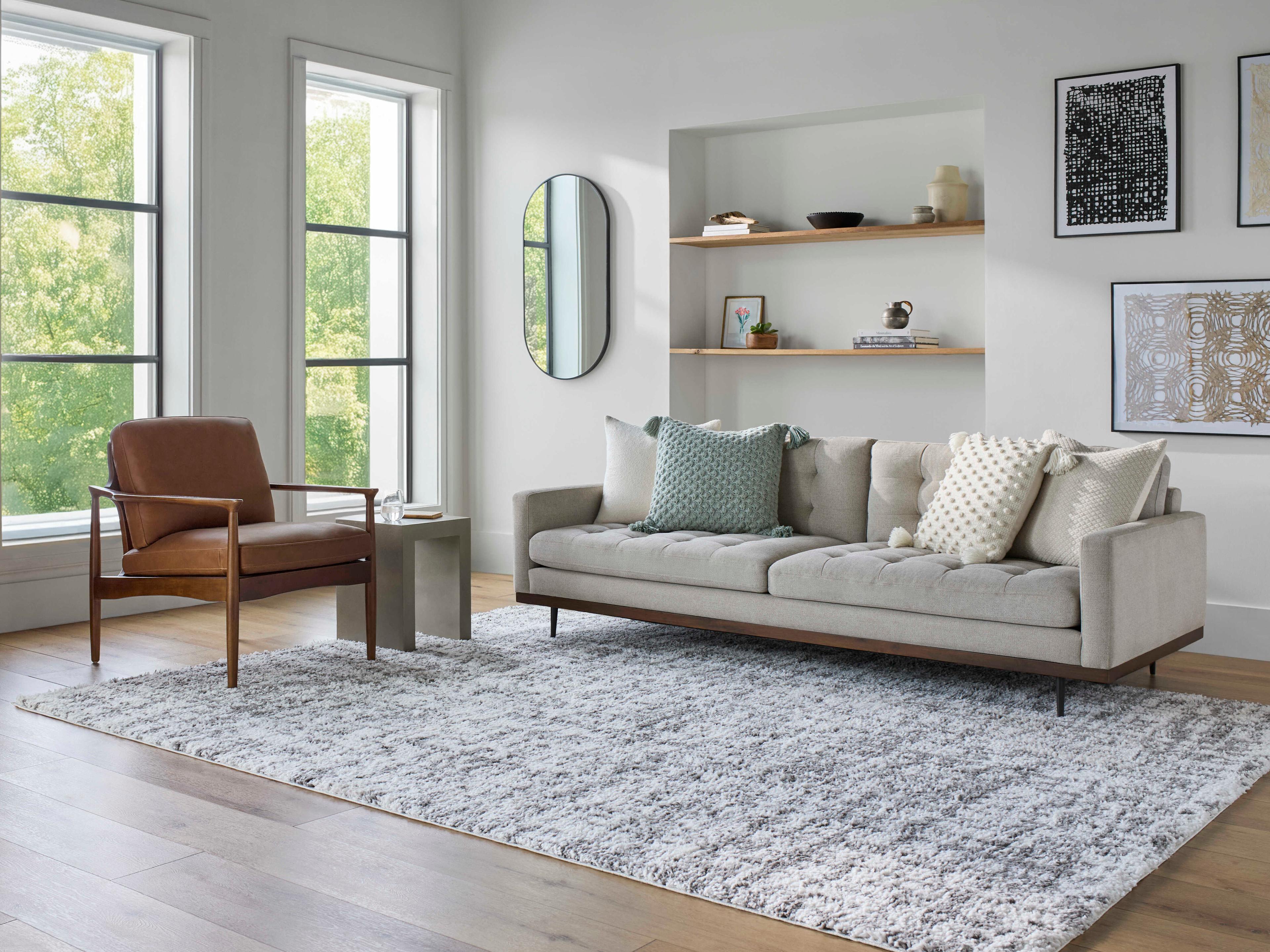 Livabliss by Surya Sacramento Shag Abstract Area Rug