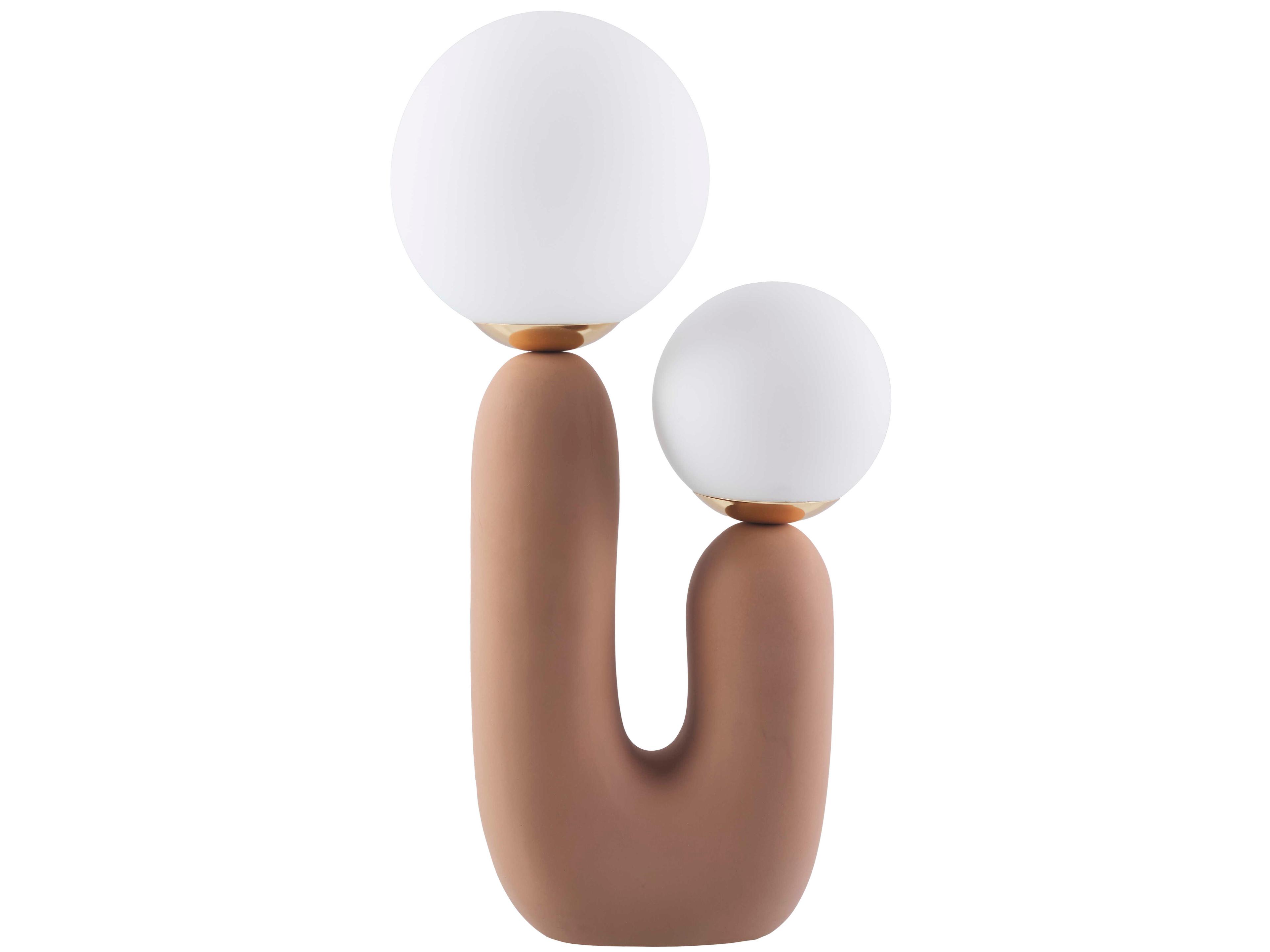 Livabliss by Surya Sedeum Terracotta Brown Table Lamp