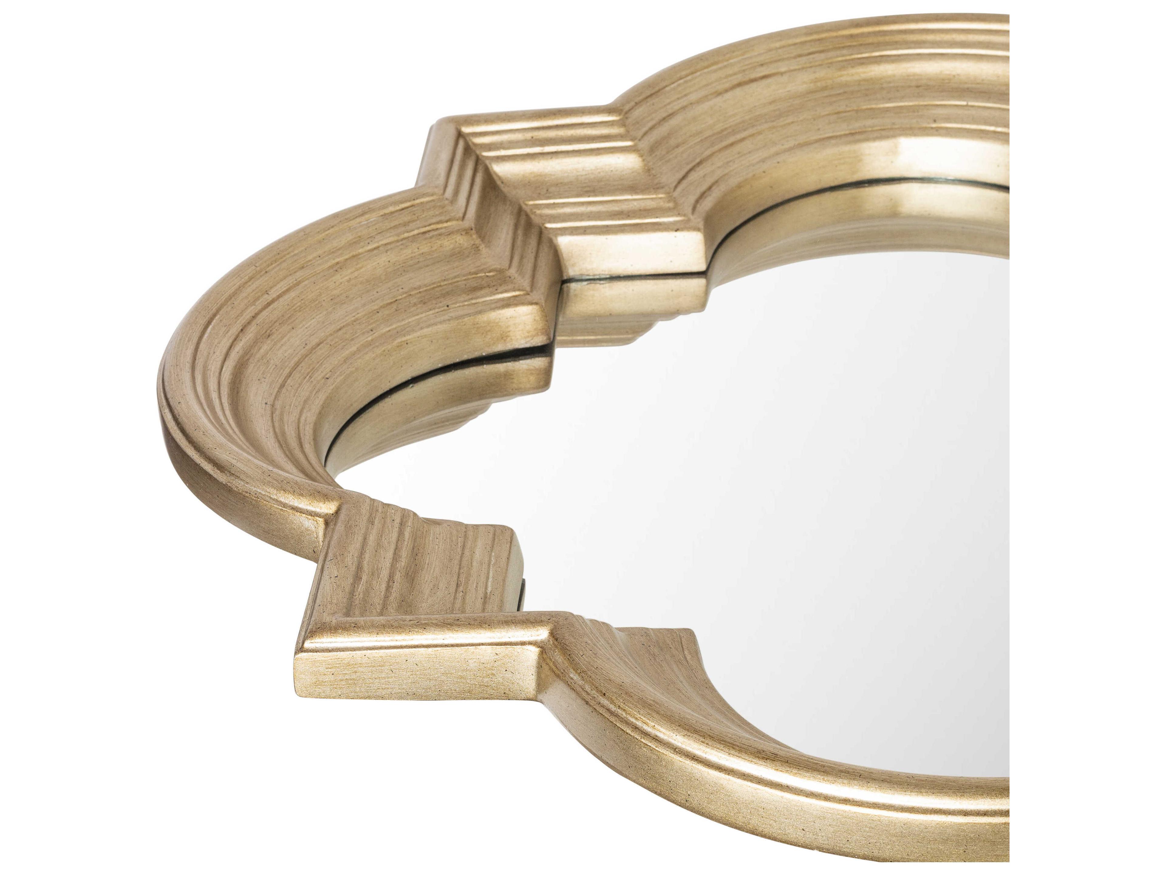 Livabliss by Surya Salima Champagne Wall Mirror