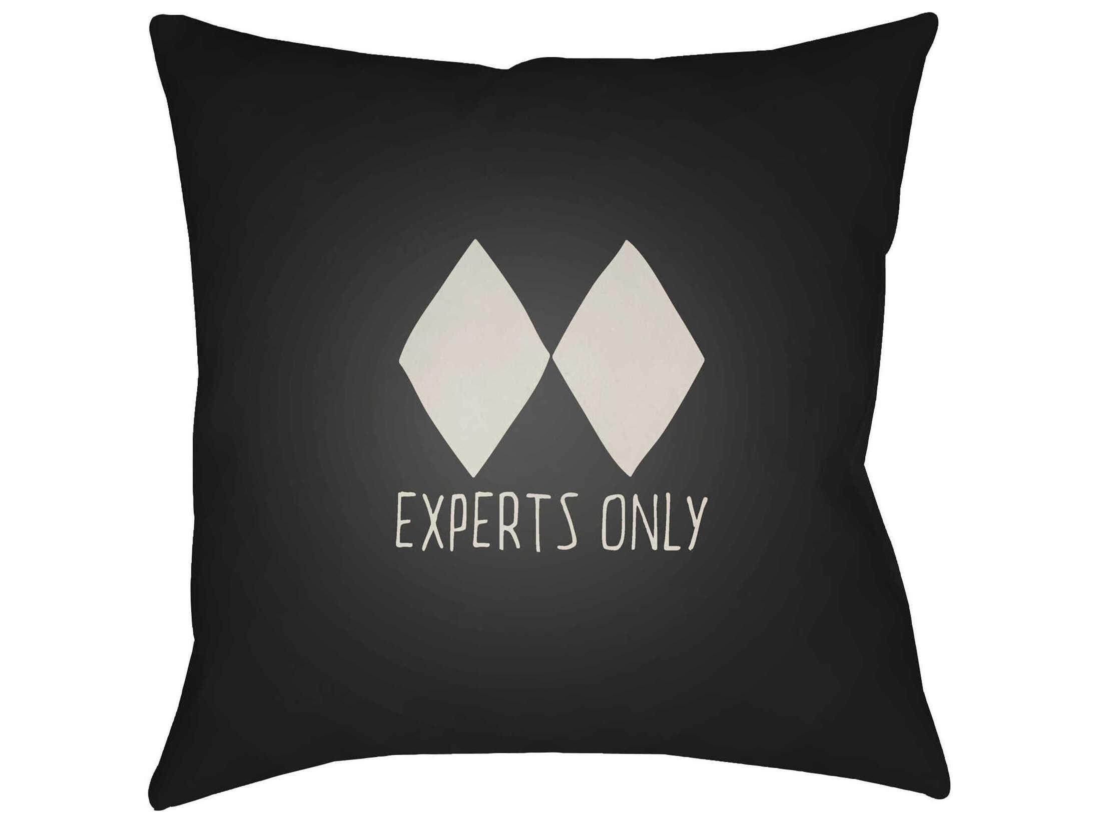 Livabliss by Surya Black Diamond Pillows