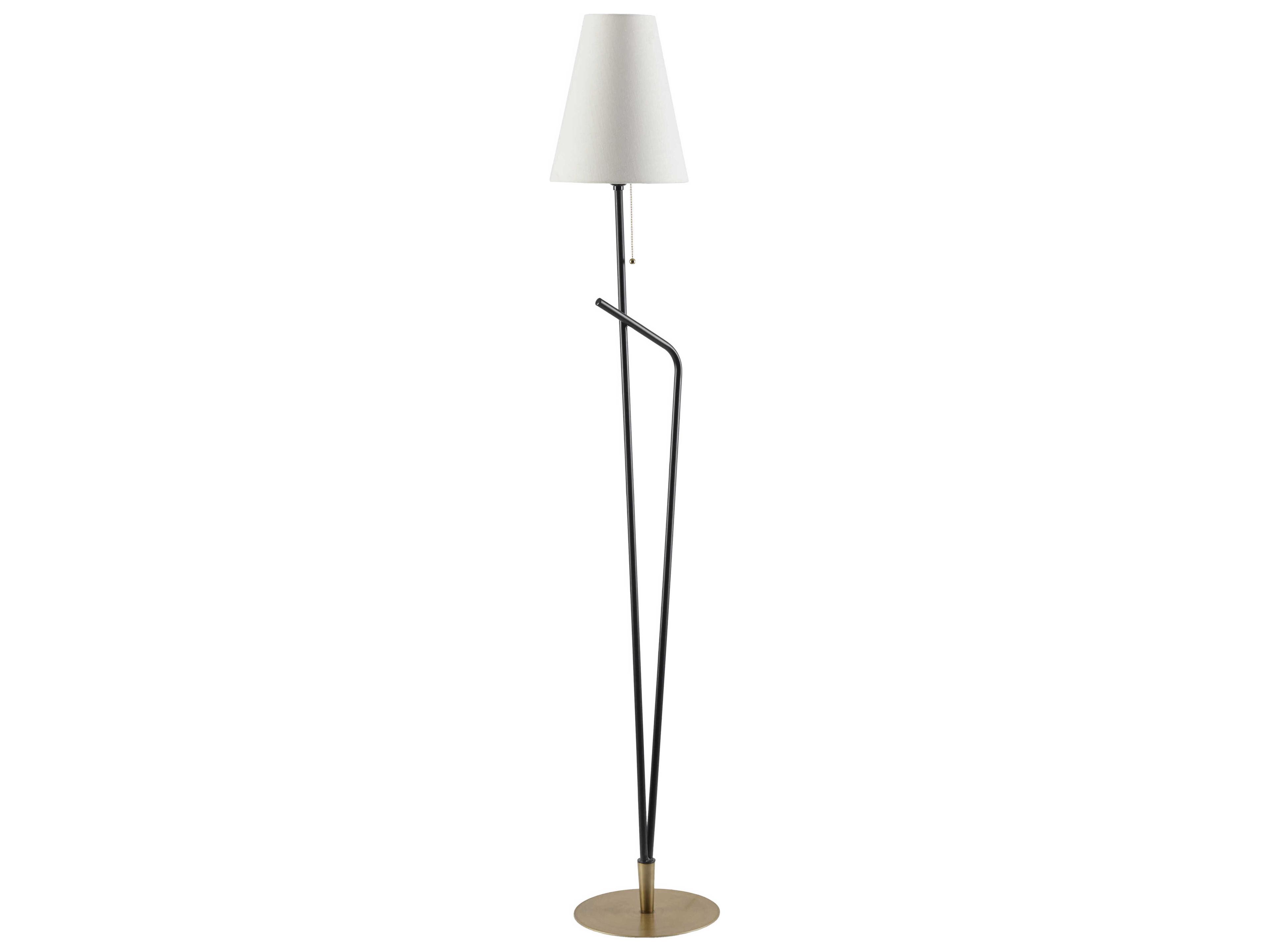 Livabliss by Surya Sorano Black Floor Lamp