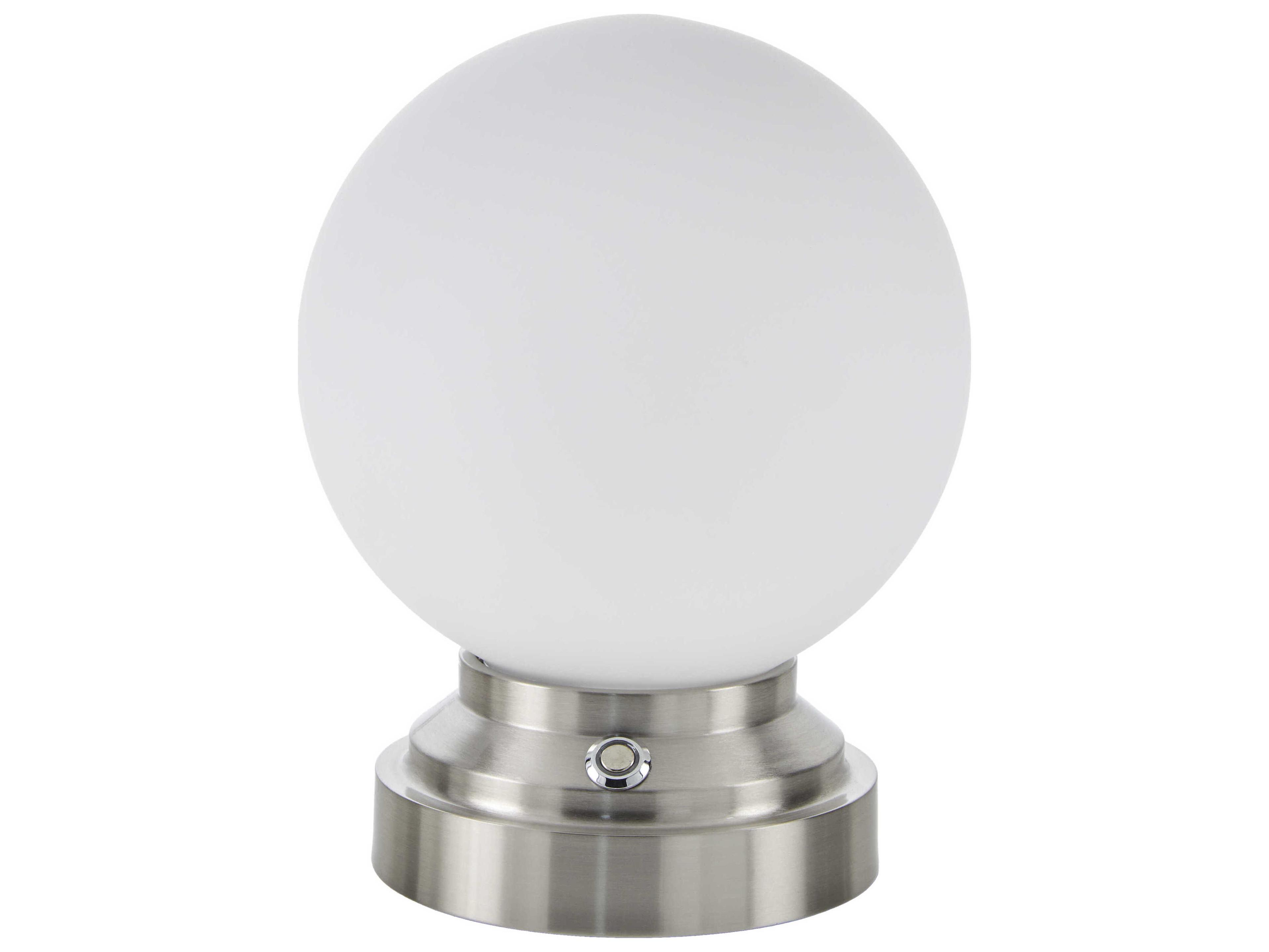 Livabliss by Surya Tamsin Metallic Nickel Table Lamp