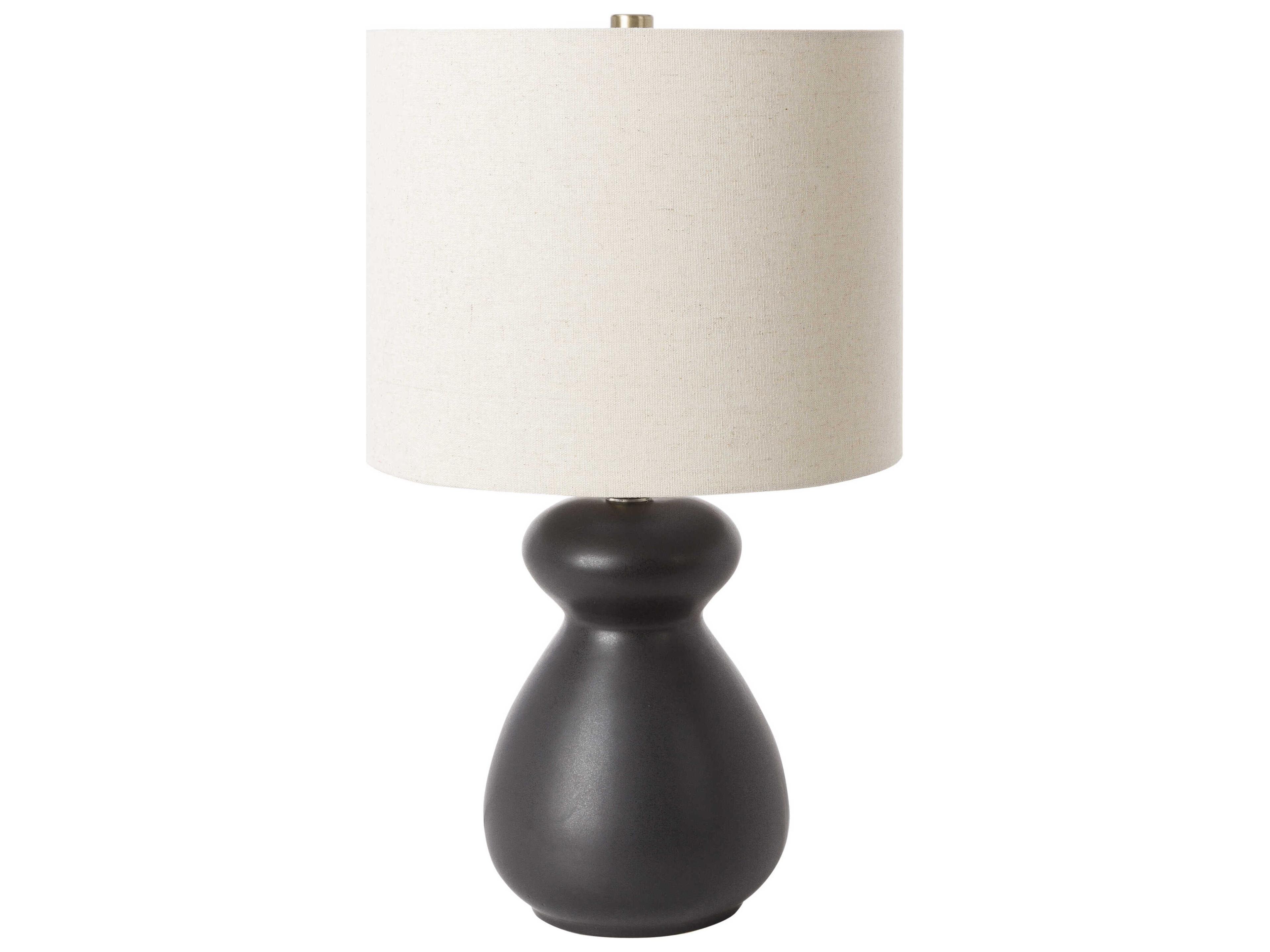 Livabliss by Surya Tubular Black Table Lamp