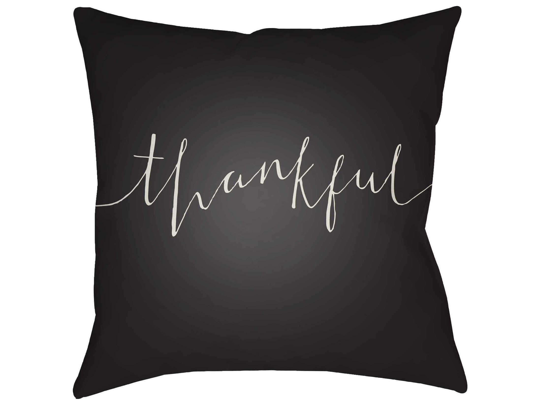 Livabliss by Surya Thankful Pillows