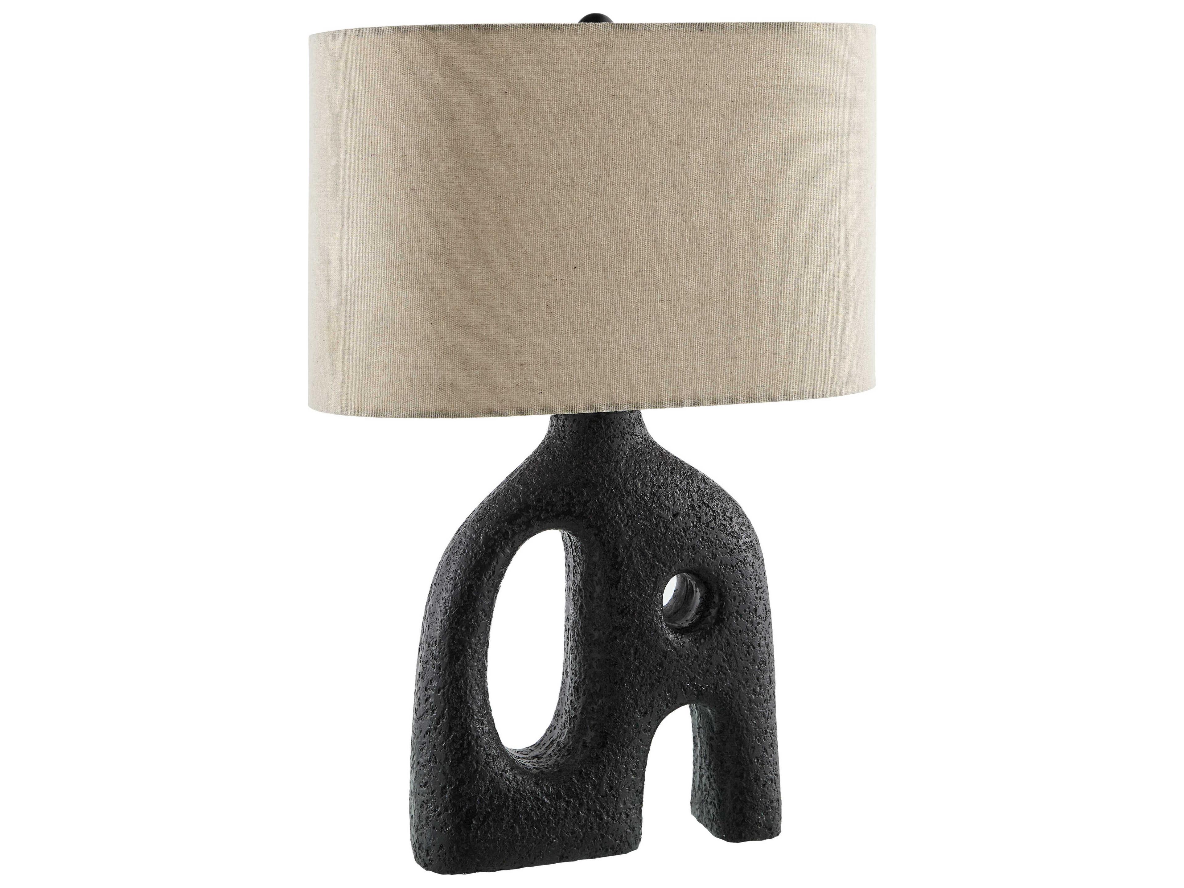 Livabliss by Surya Tamale Black Table Lamp