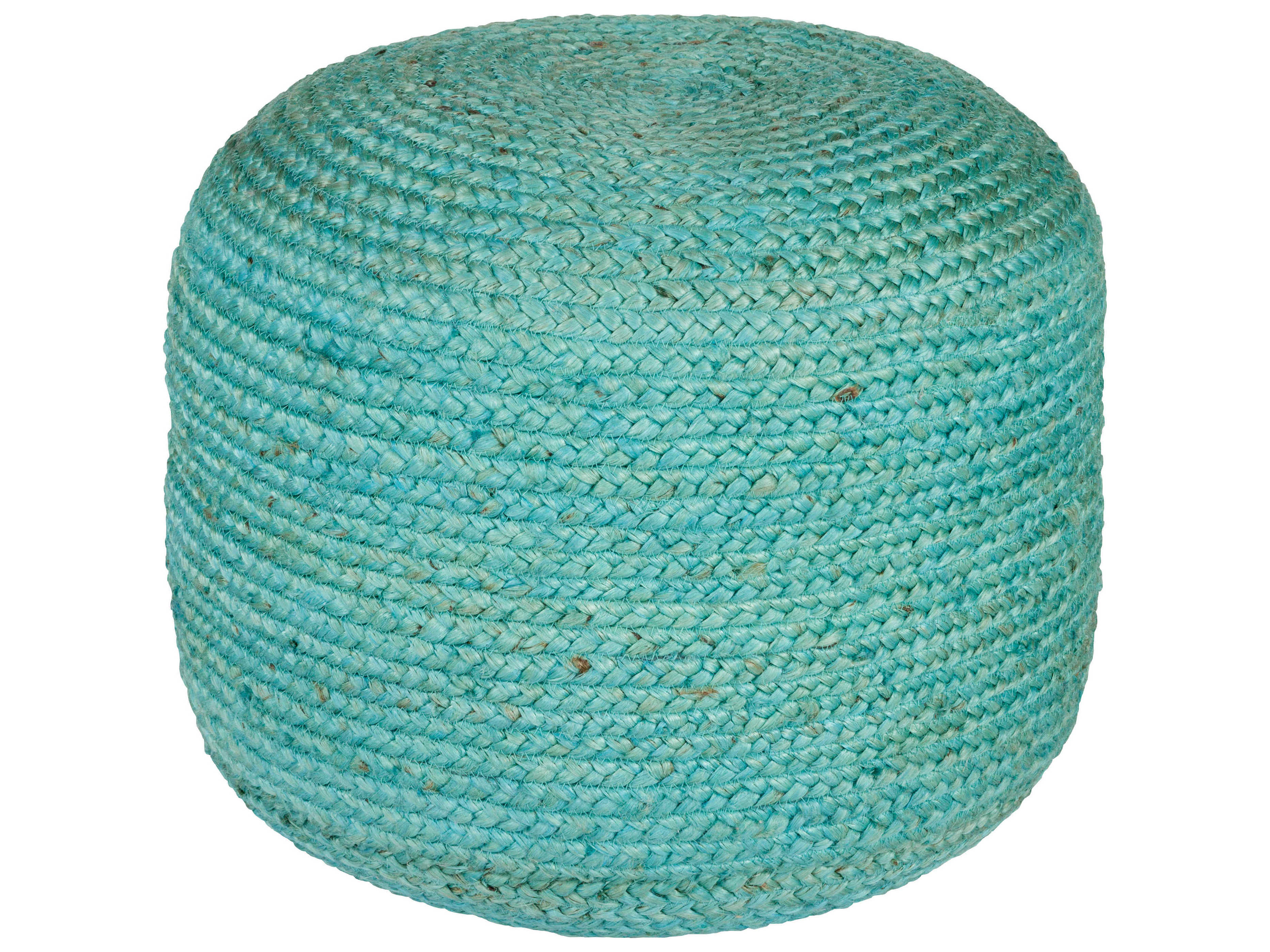 Livabliss by Surya Tropics Aqua Blue Ottoman