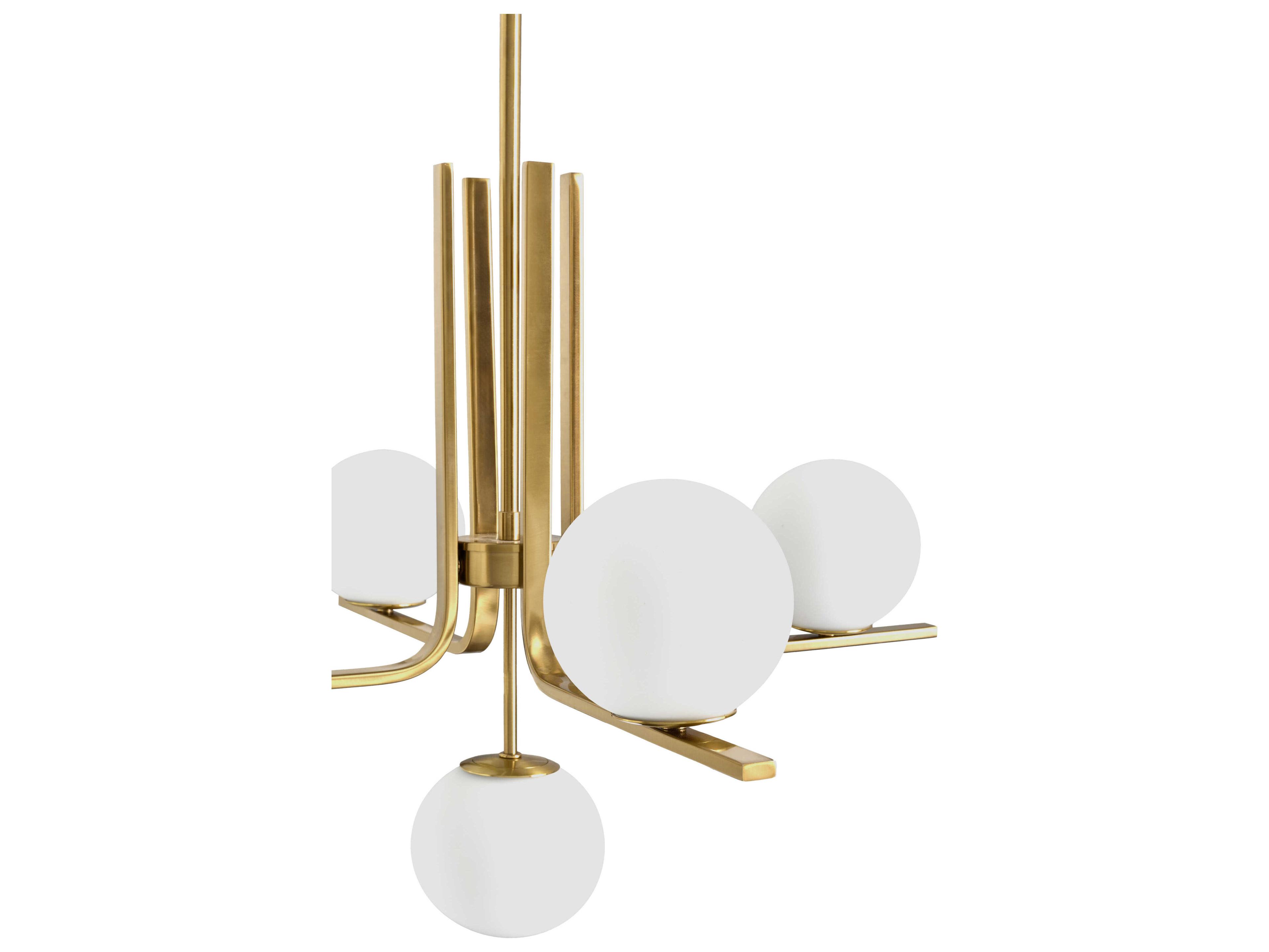 Livabliss by Surya Wismar 5-Light Gold Chandelier