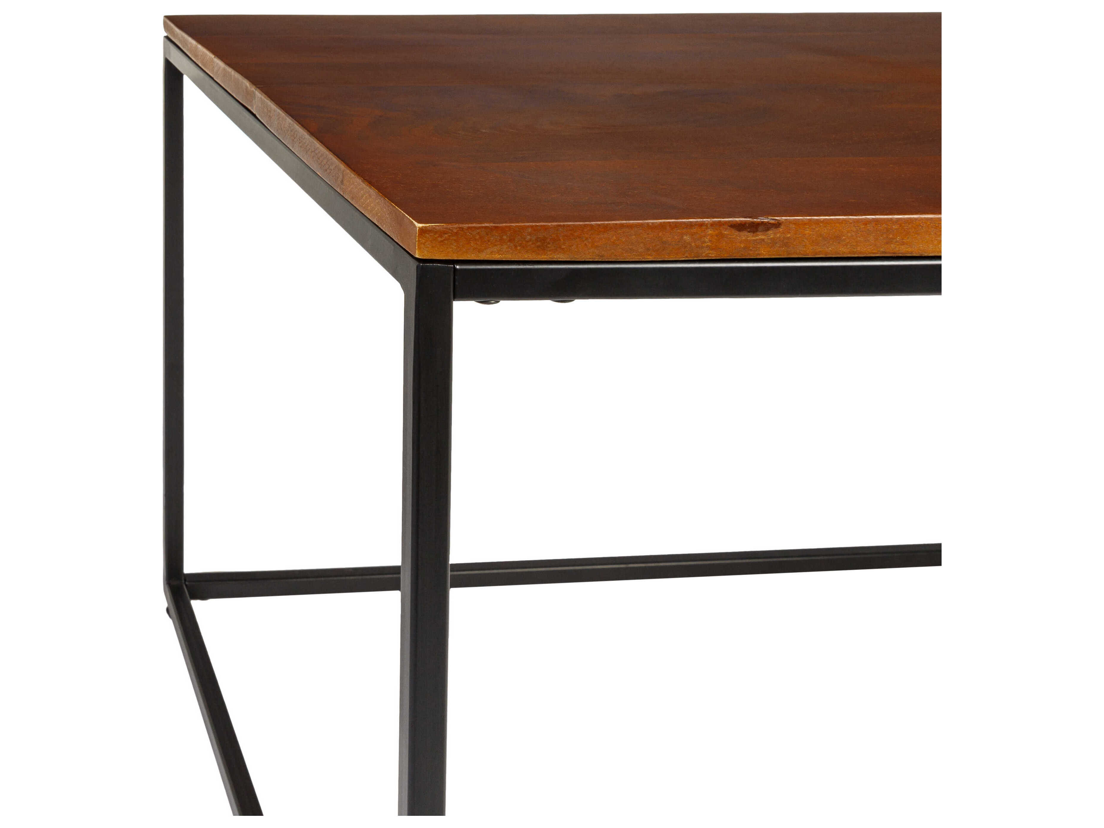 Livabliss by Surya Aryaa Rectangular Wood Dark Brown Black Coffee Table