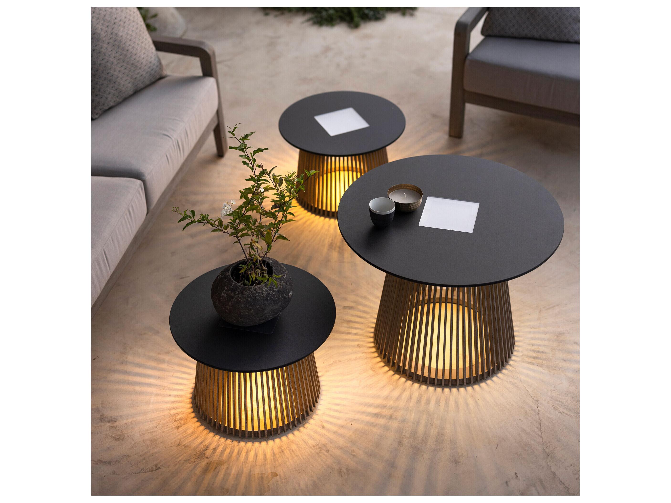 Les Jardins Halo 10-Light Outdoor Floor Light