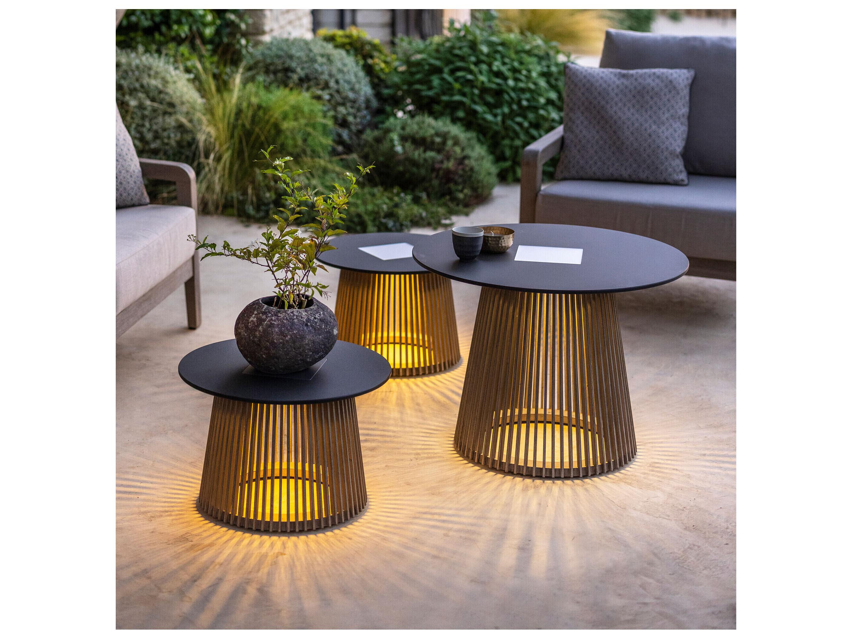Les Jardins Halo 10-Light Outdoor Floor Light