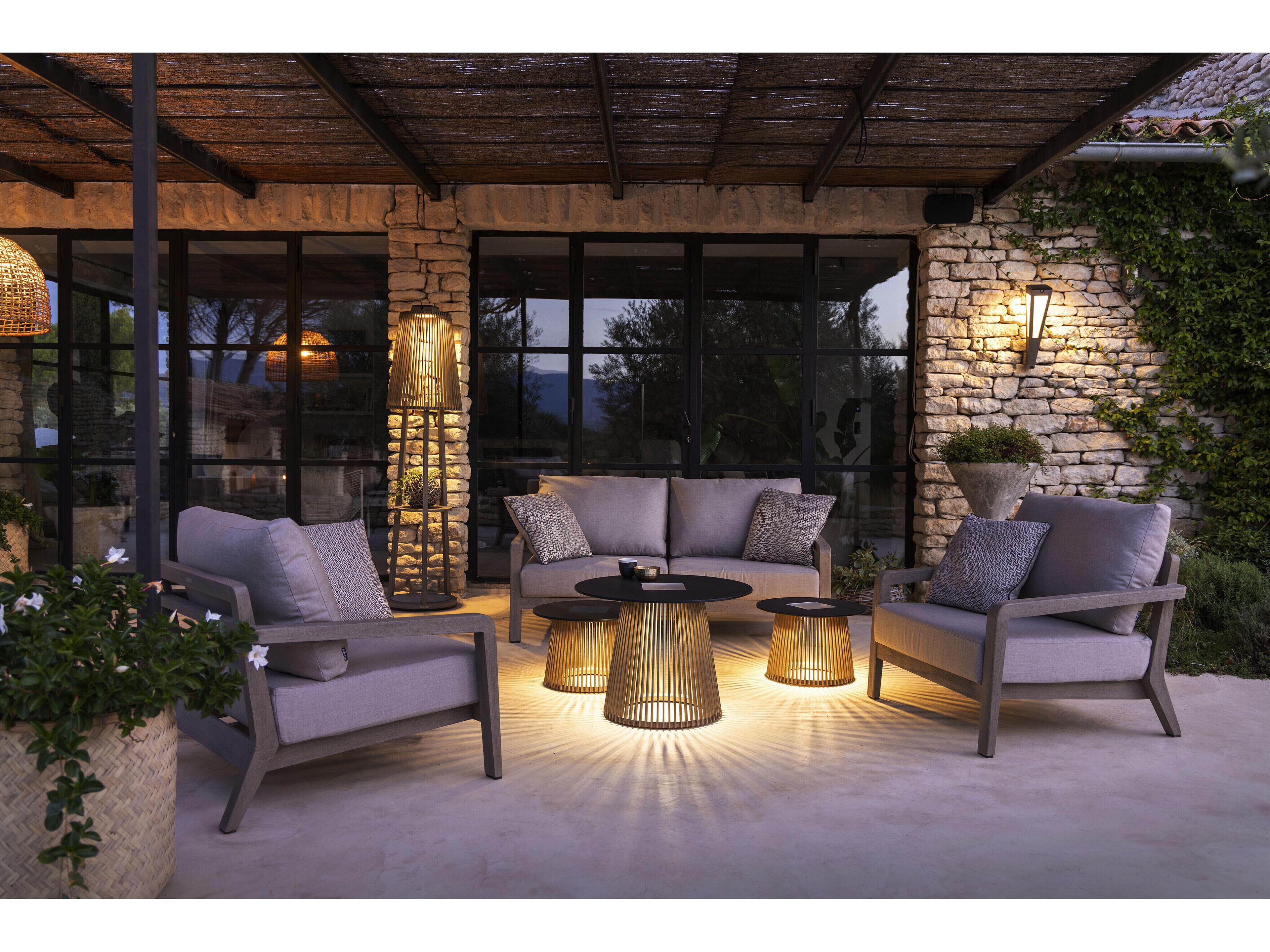 Les Jardins Halo 10-Light Outdoor Floor Light