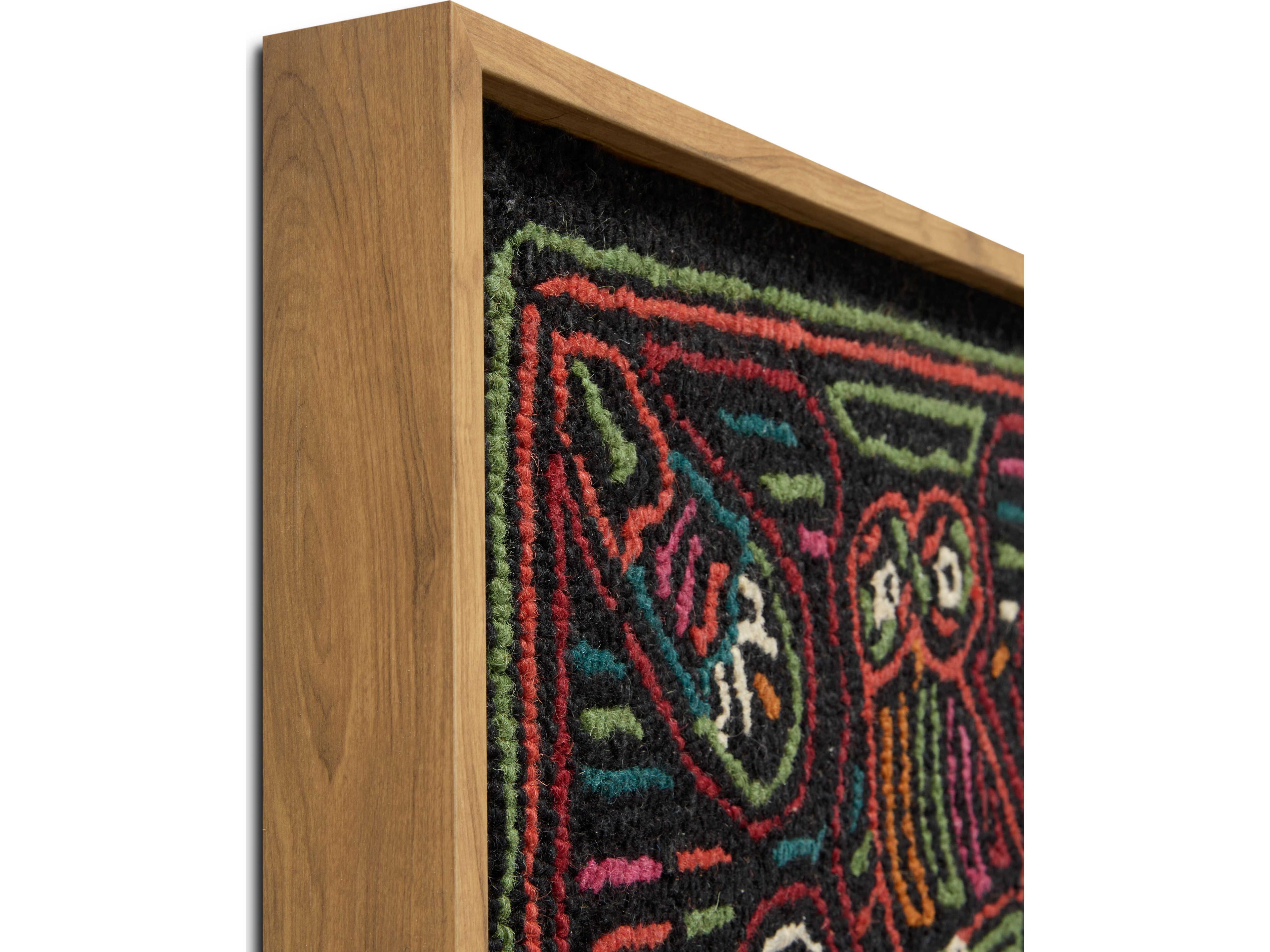 Loloi Multi / Black Wall Art 3D Wall Art