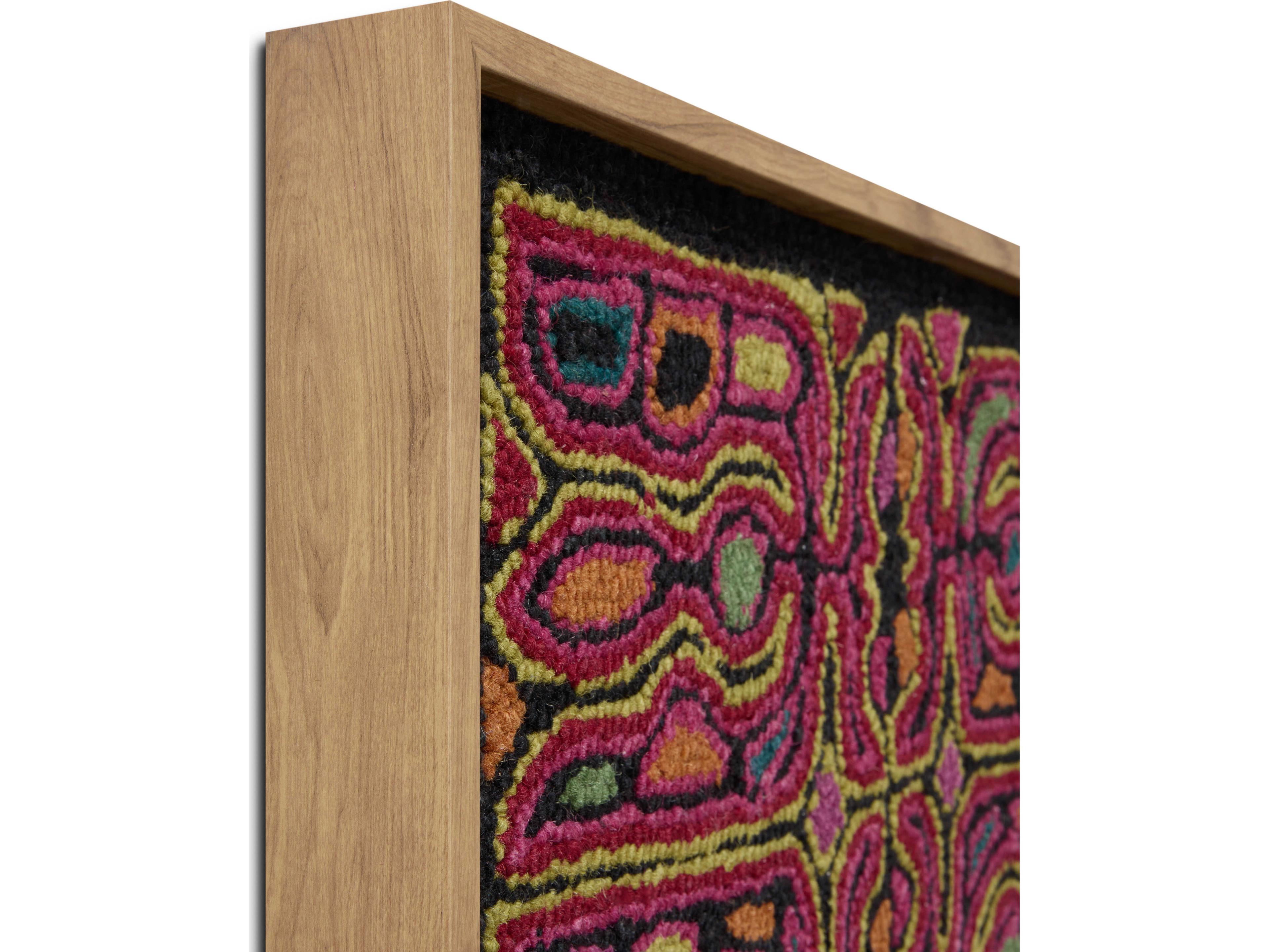 Loloi Multi / Black Wall Art 3D Wall Art