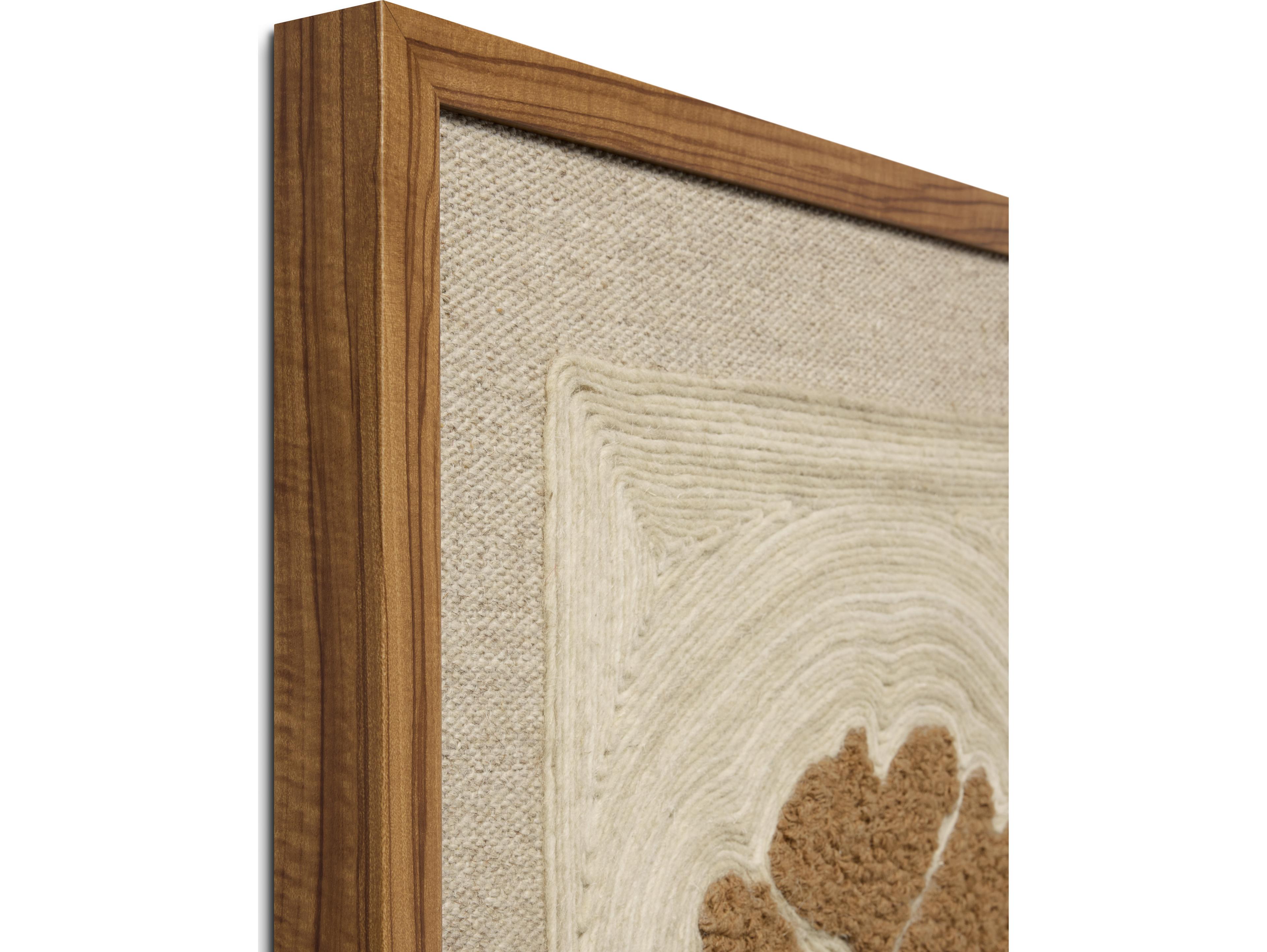 Loloi Clover & Clay Brown Wall Art