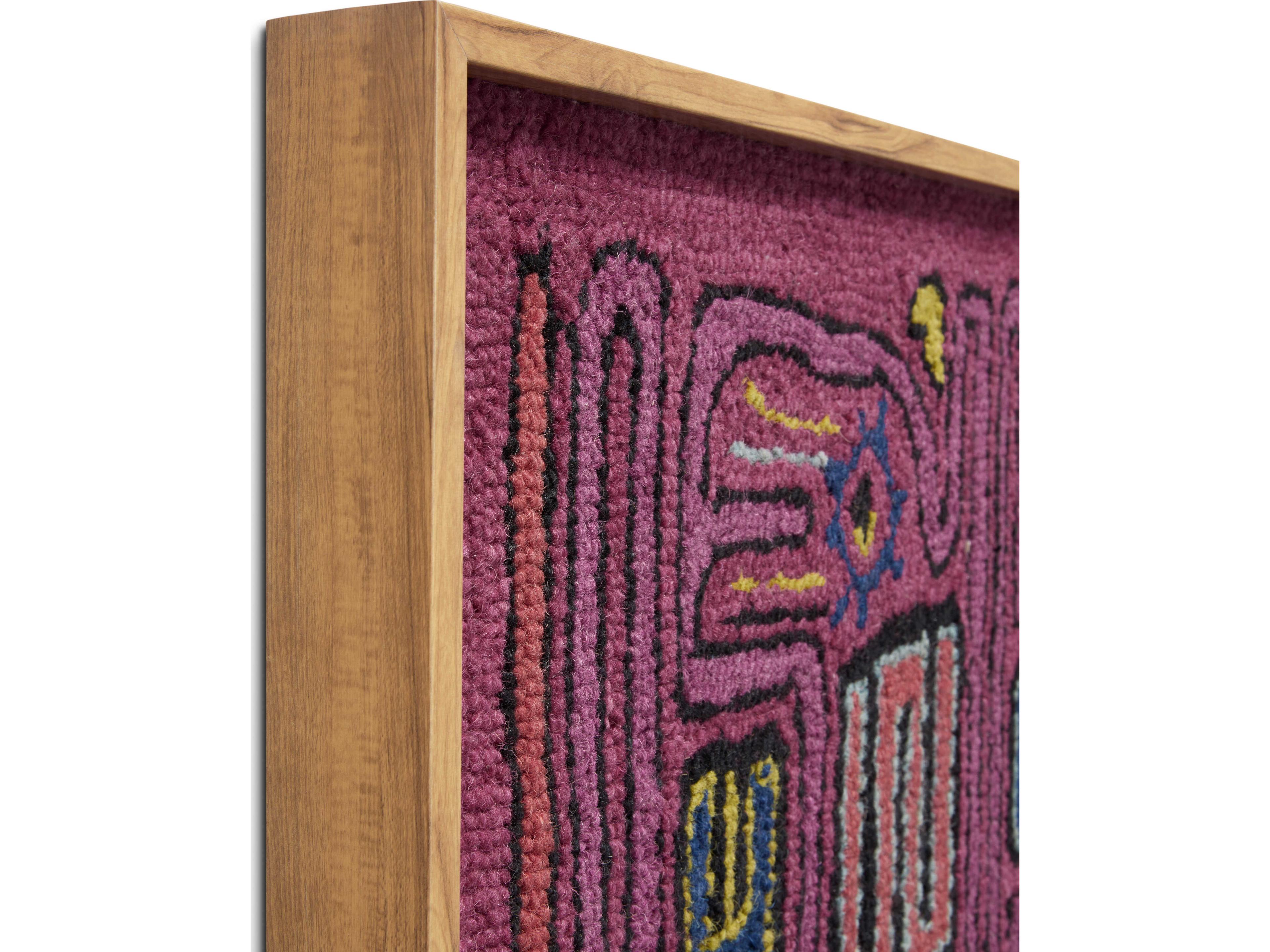 Loloi Pink / Multi Wall Art 3D Wall Art