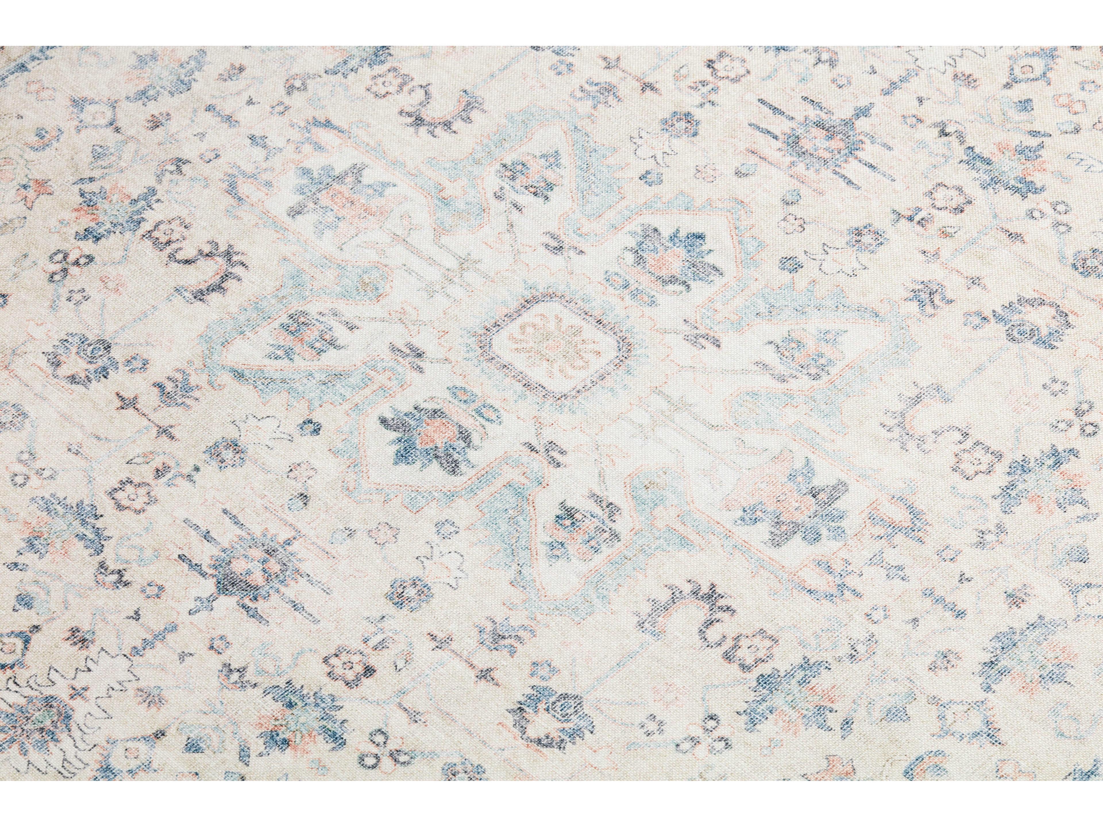 Loloi Pink / Ivory Wall Art Canvas Wall Art