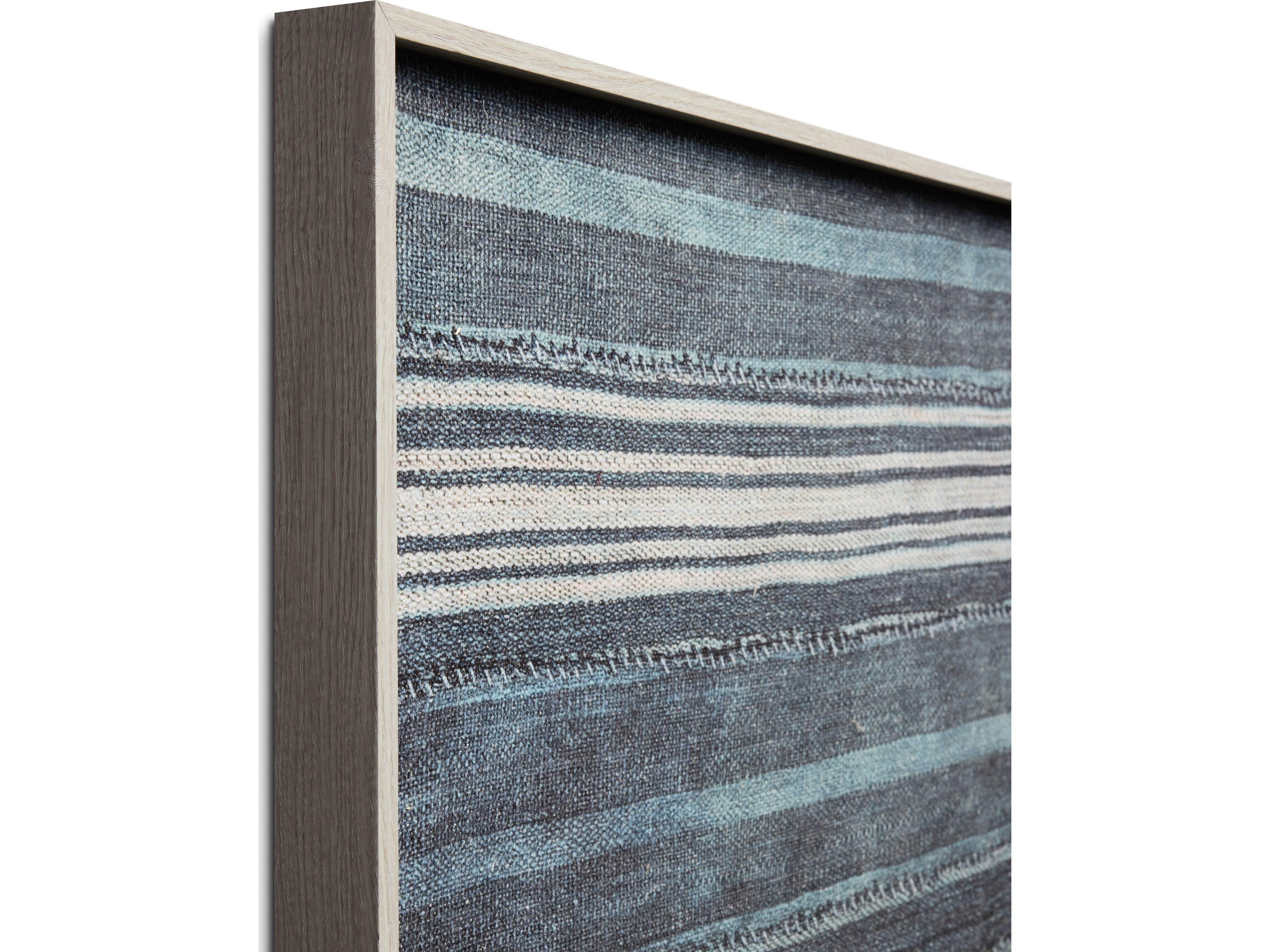 Loloi Light Grey Wall Art Canvas Wall Art