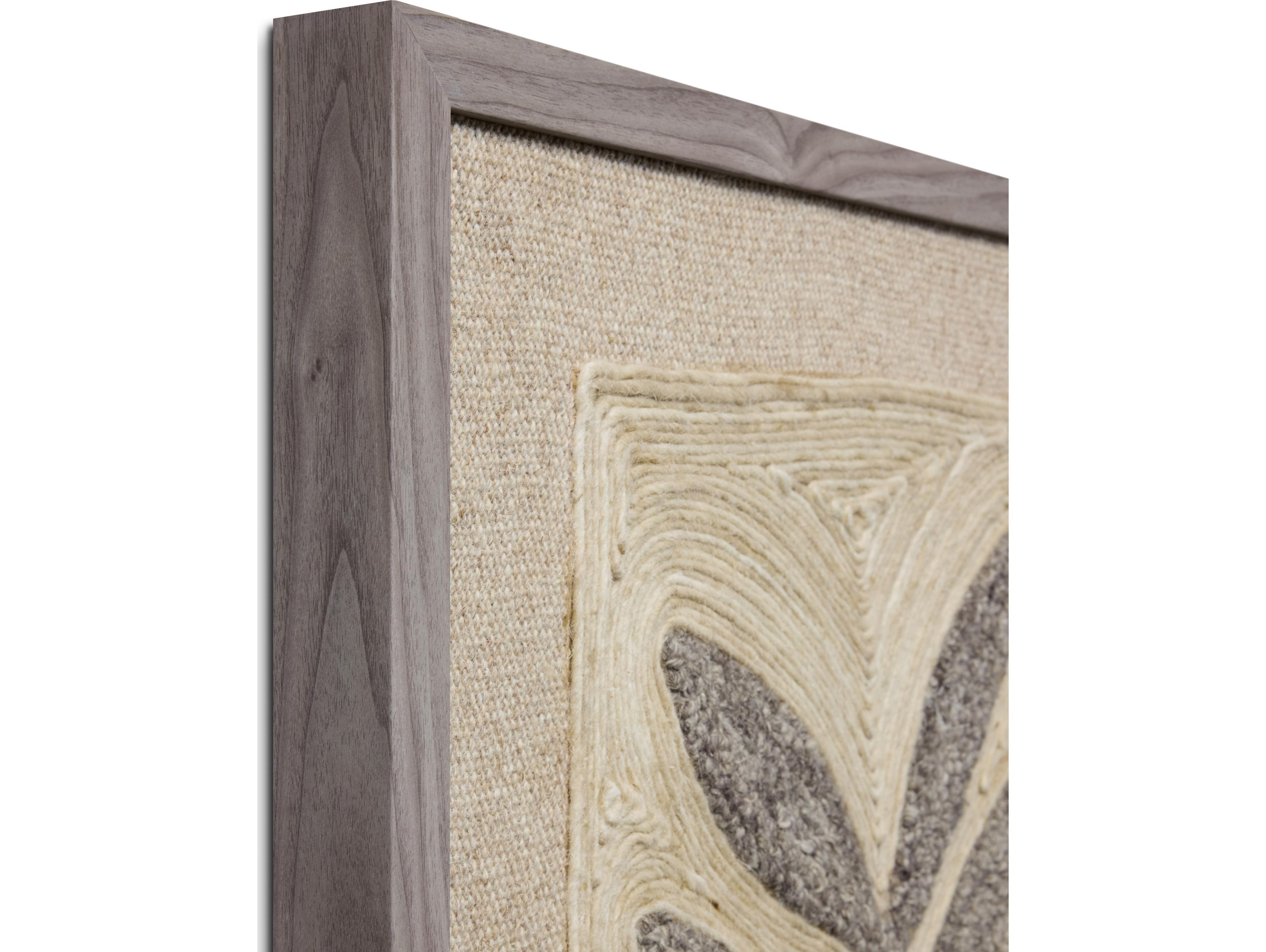 Loloi Frond & Fog Grey Wall Art