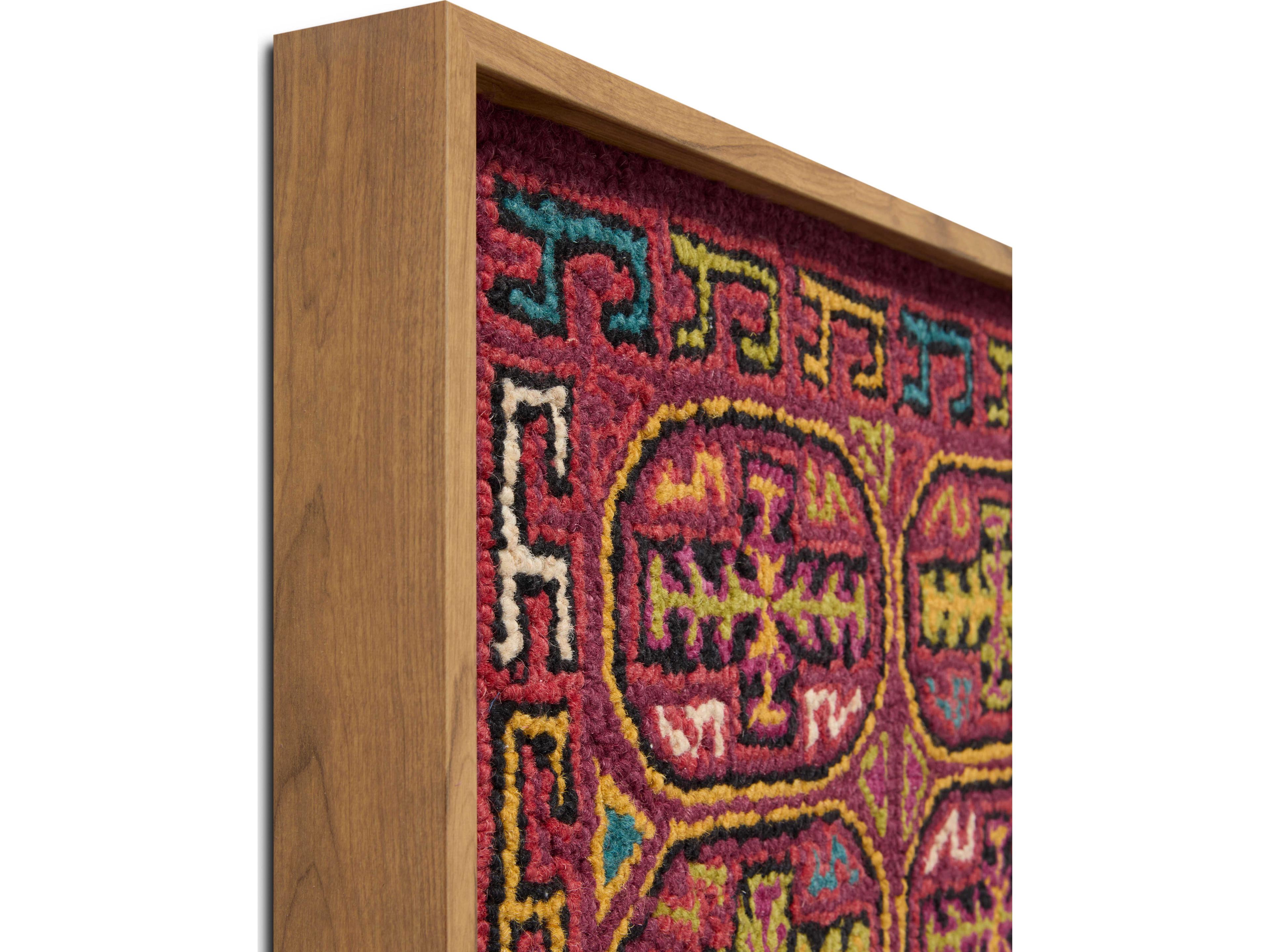 Loloi Red / Multi Wall Art 3D Wall Art