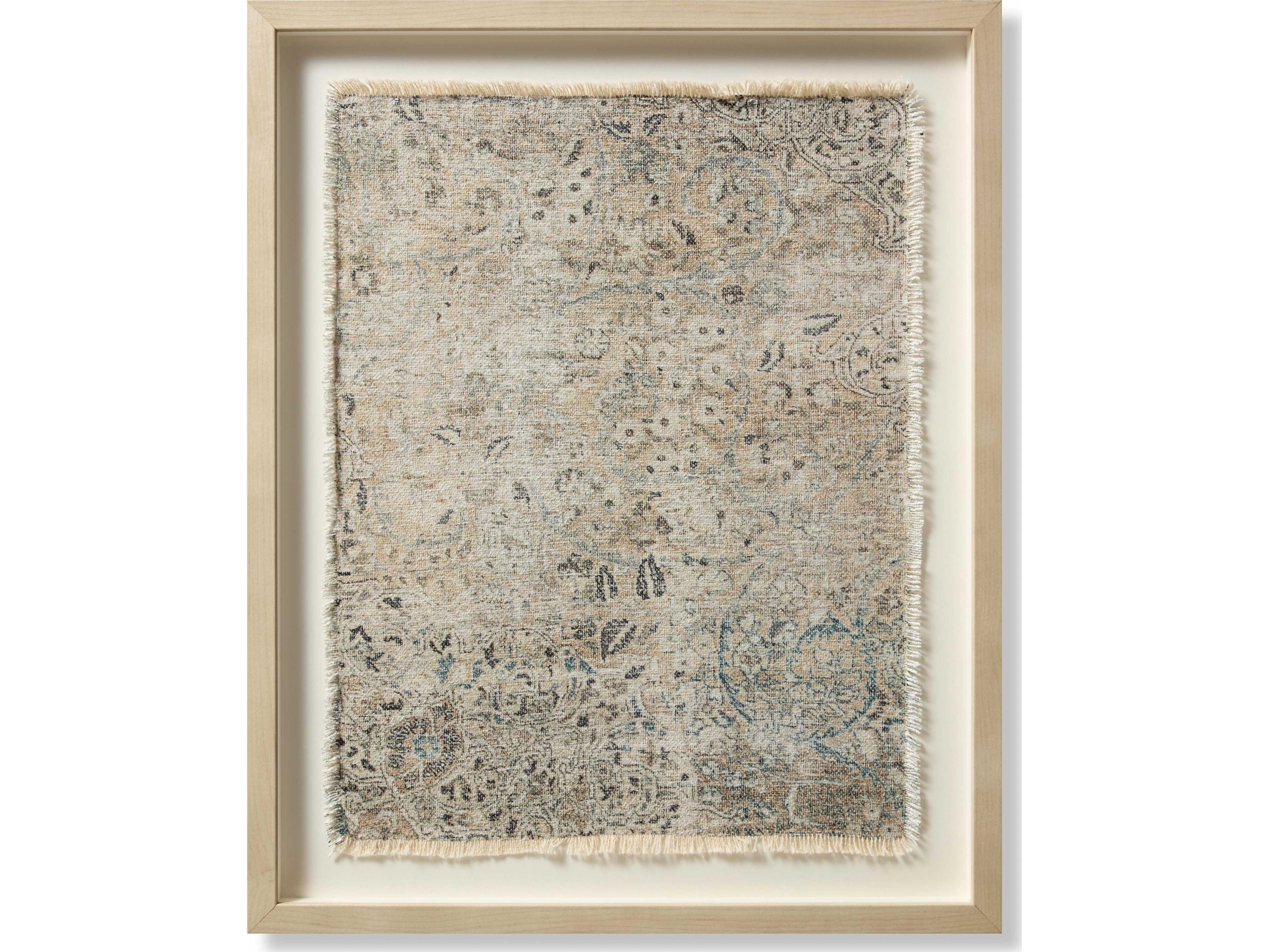 Loloi Brown / Ivory Wall Art Canvas Wall Art