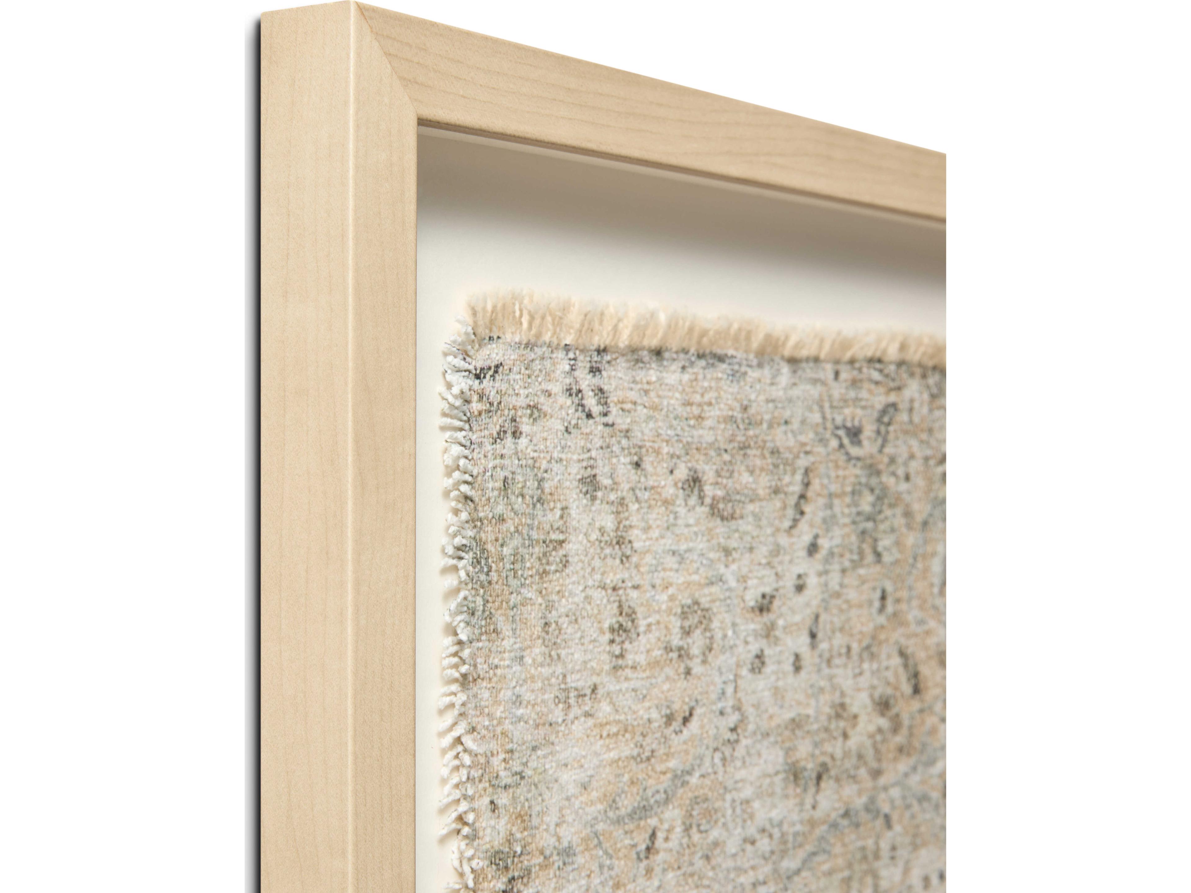 Loloi Brown / Ivory Wall Art Canvas Wall Art