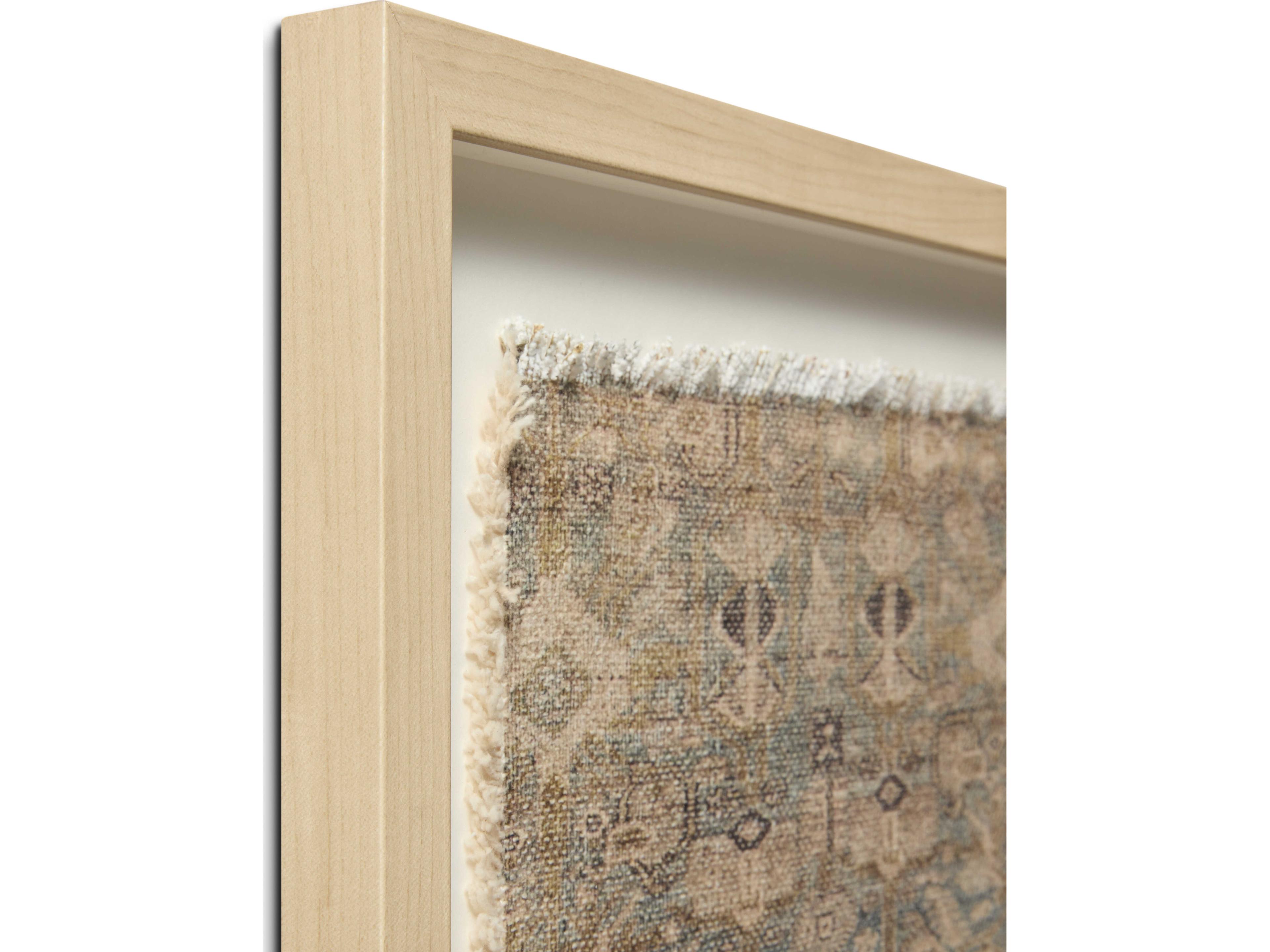 Loloi Green / Beige Wall Art Canvas Wall Art