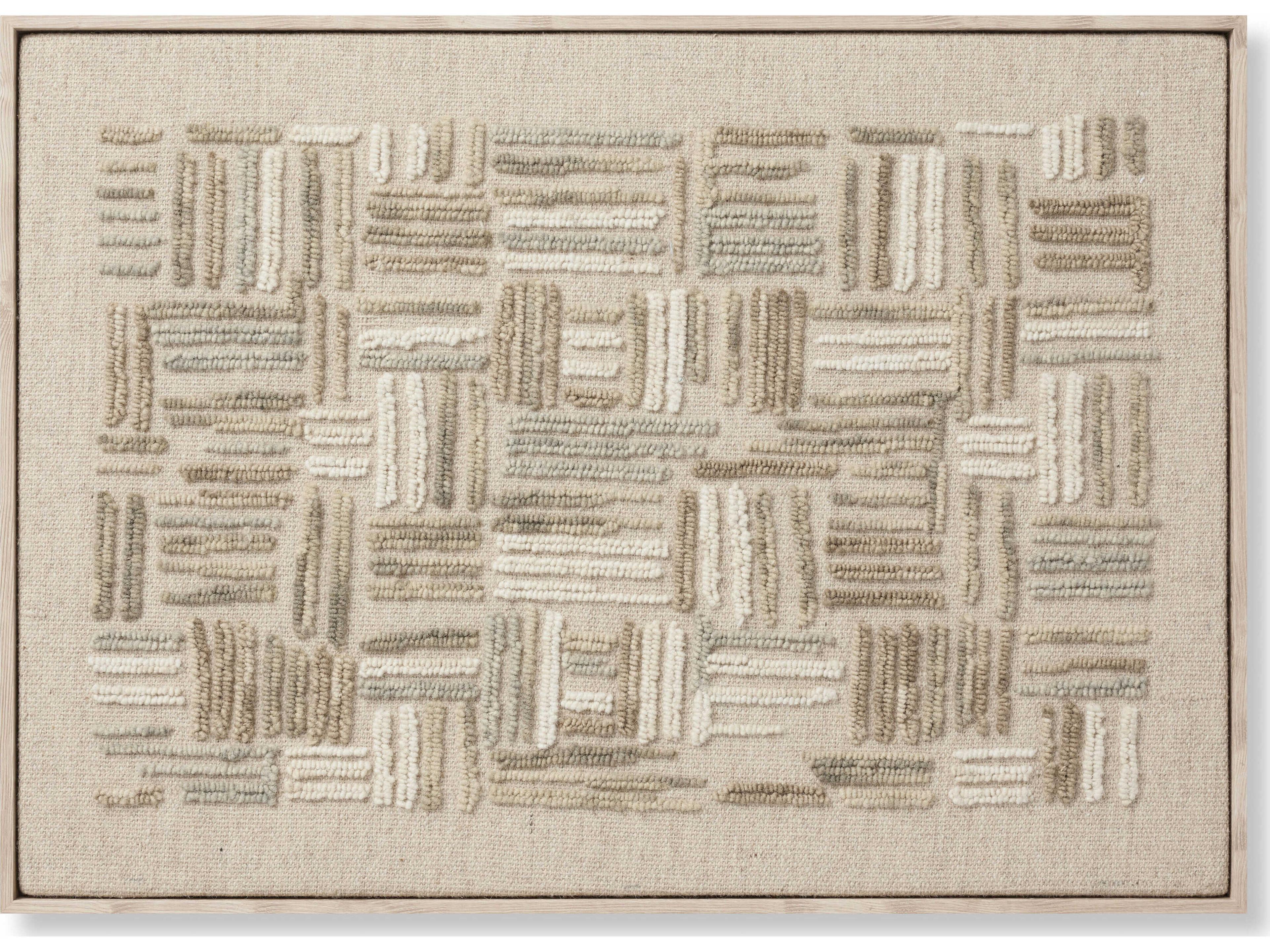 Loloi Green / Ivory Wall Art 3D Wall Art