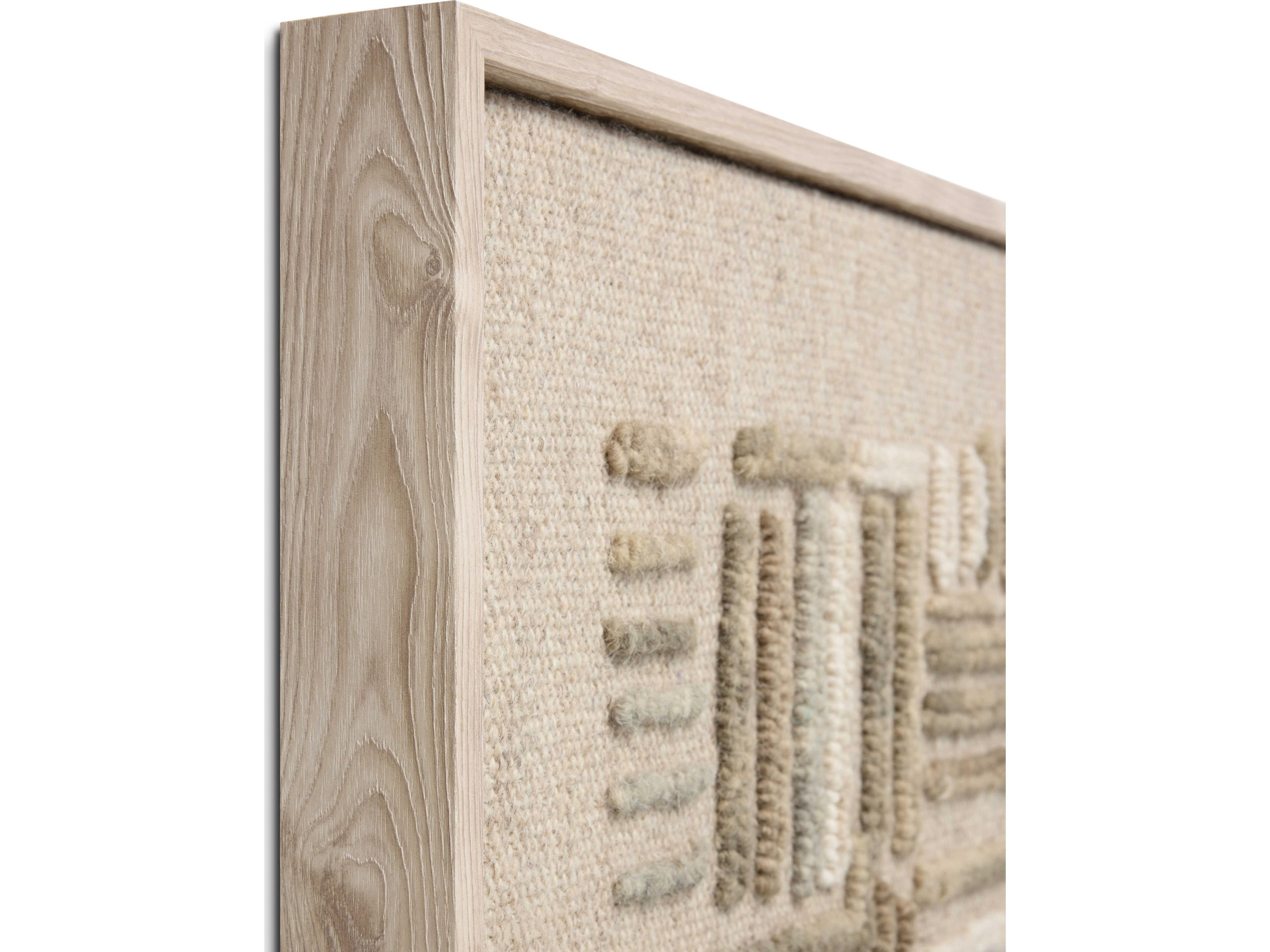 Loloi Green / Ivory Wall Art 3D Wall Art