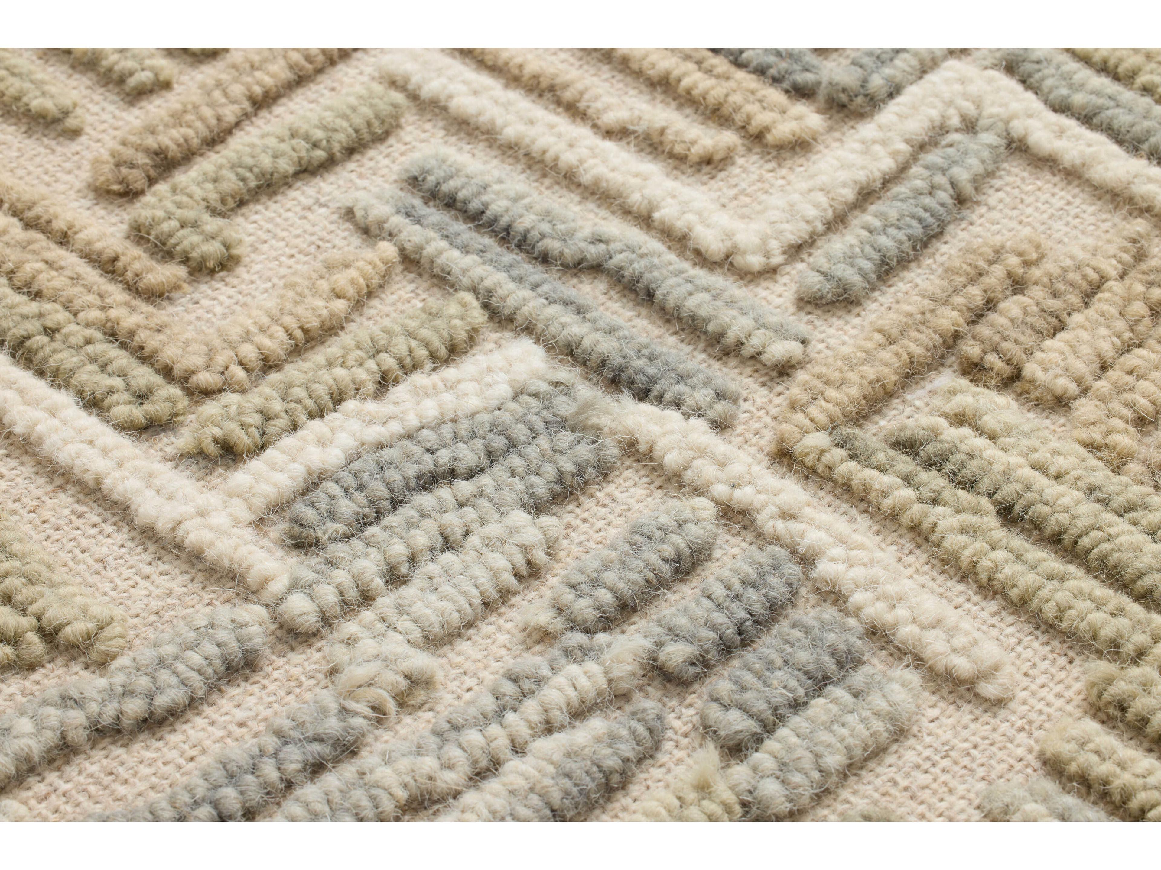 Loloi Ivory / Green Wall Art 3D Wall Art