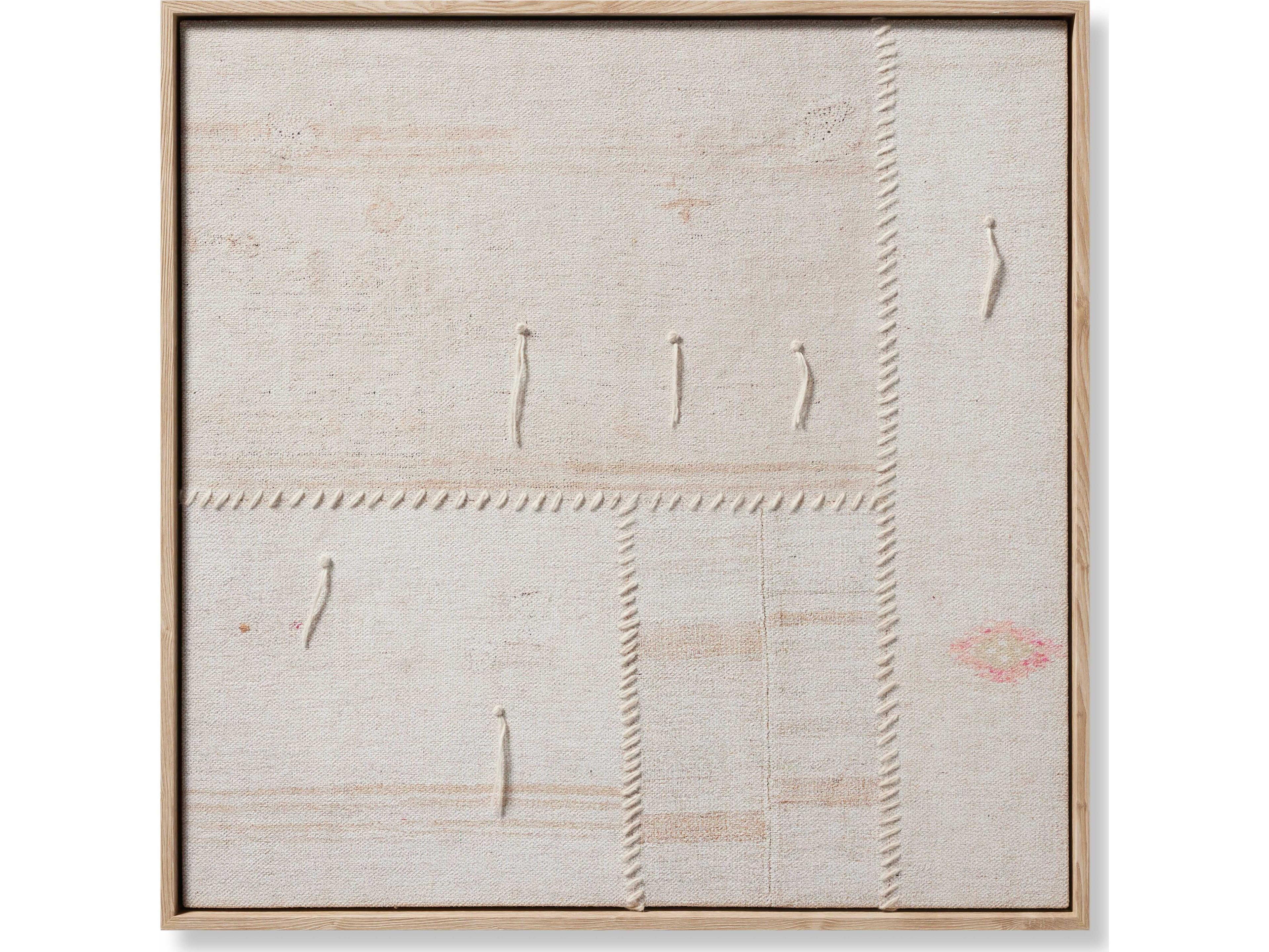 Loloi Beige / Ivory Wall Art 3D Wall Art