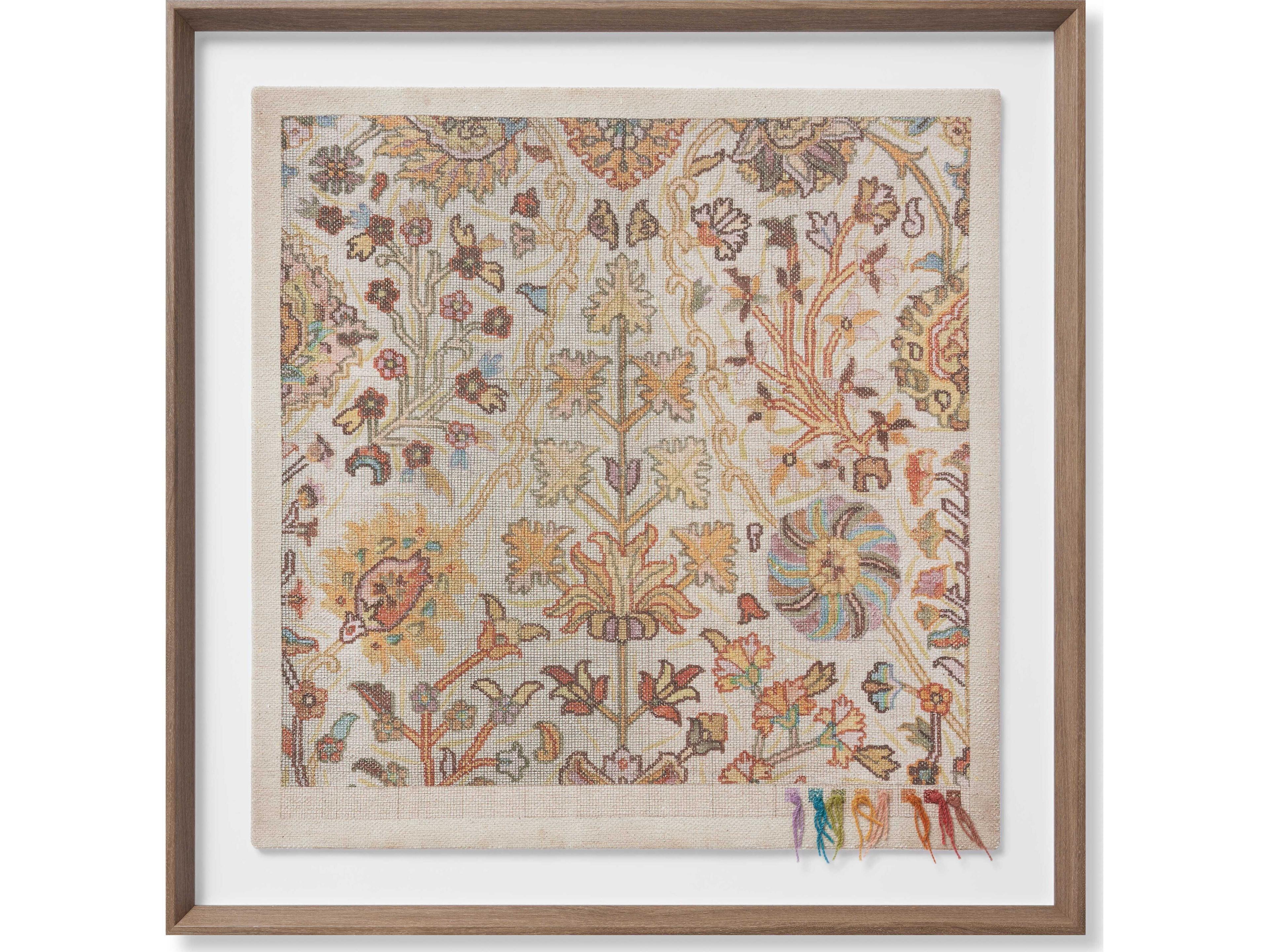 Loloi Map Pastels Multi Wall Art Canvas Wall Art