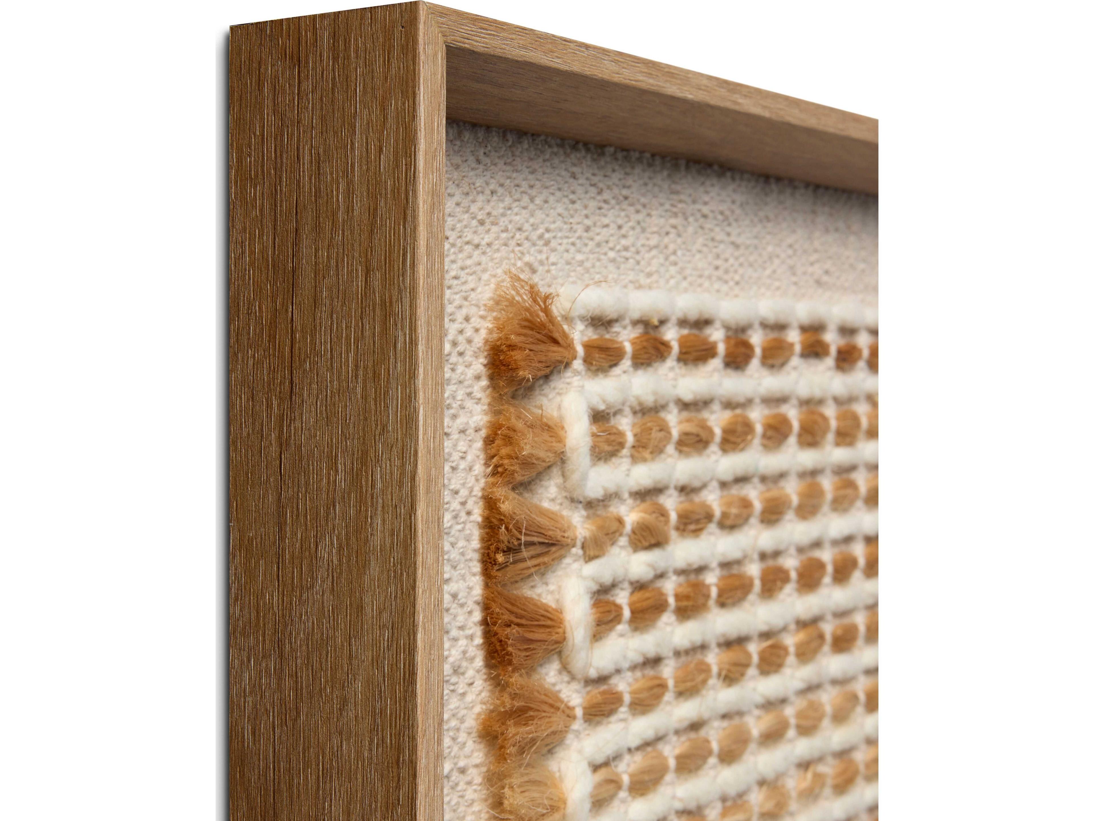 Loloi Beige / Brown Wall Art 3D Wall Art