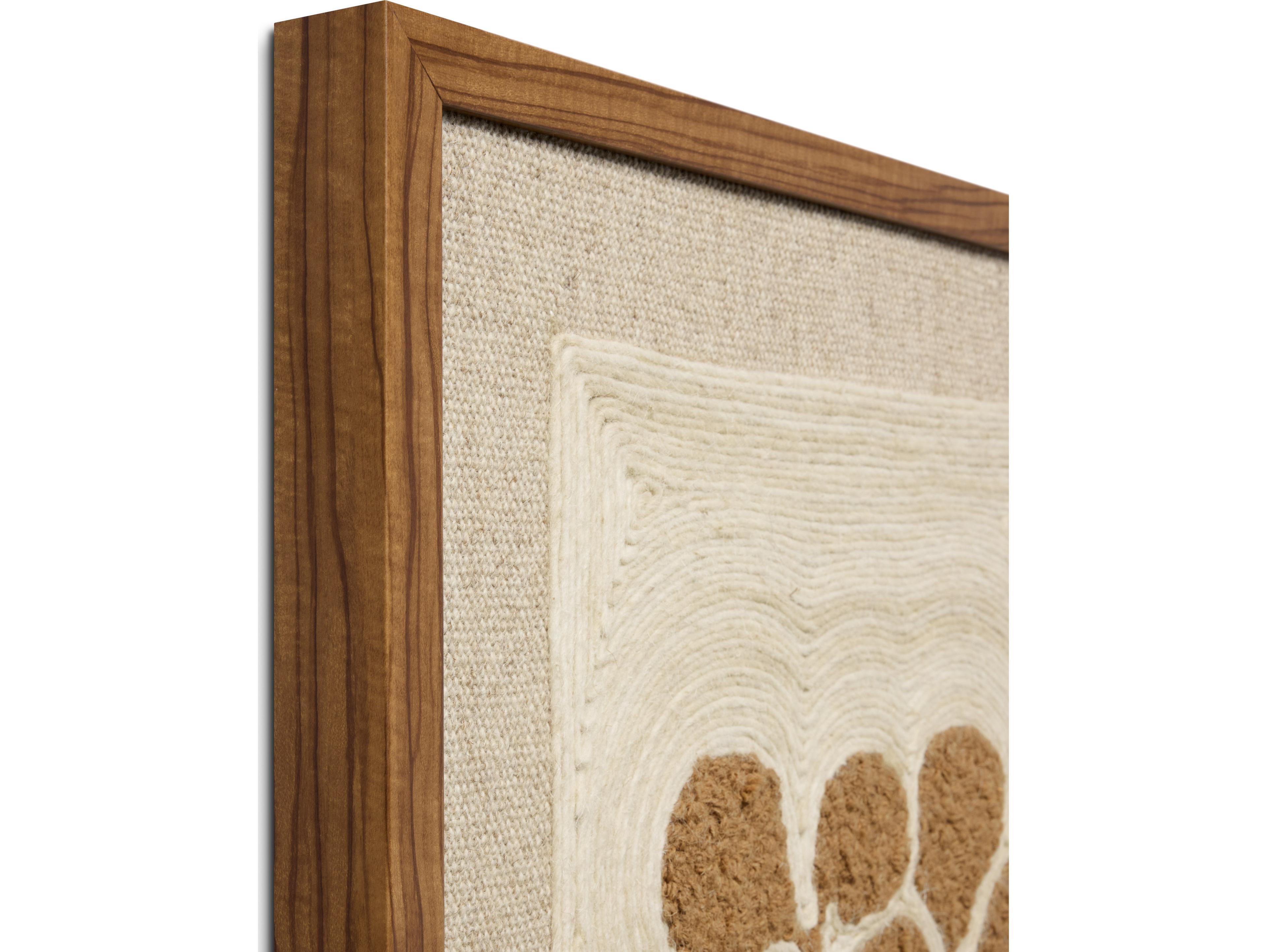 Loloi Sprig & Soil Brown Wall Art