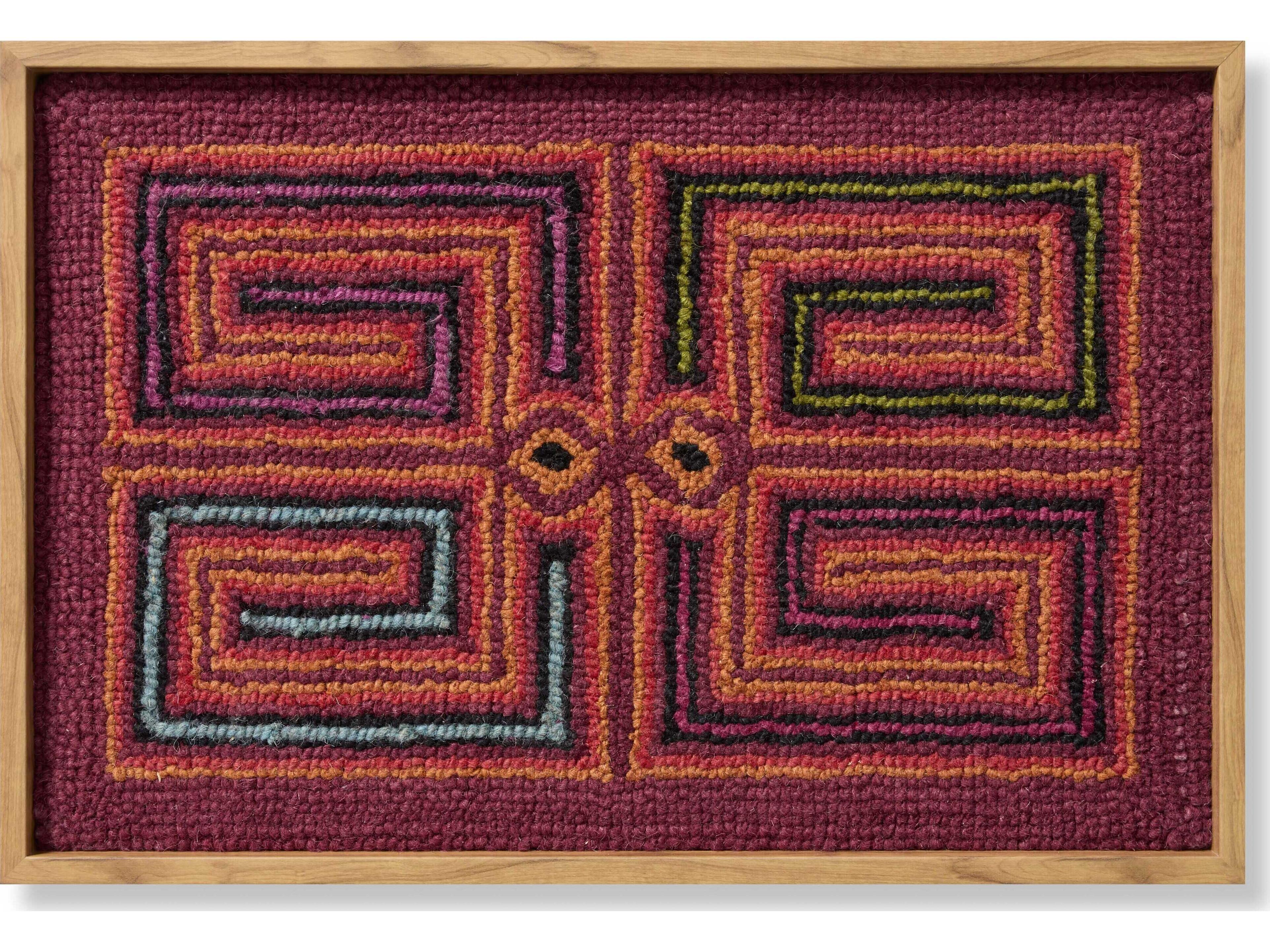 Loloi Red / Multi Wall Art 3D Wall Art