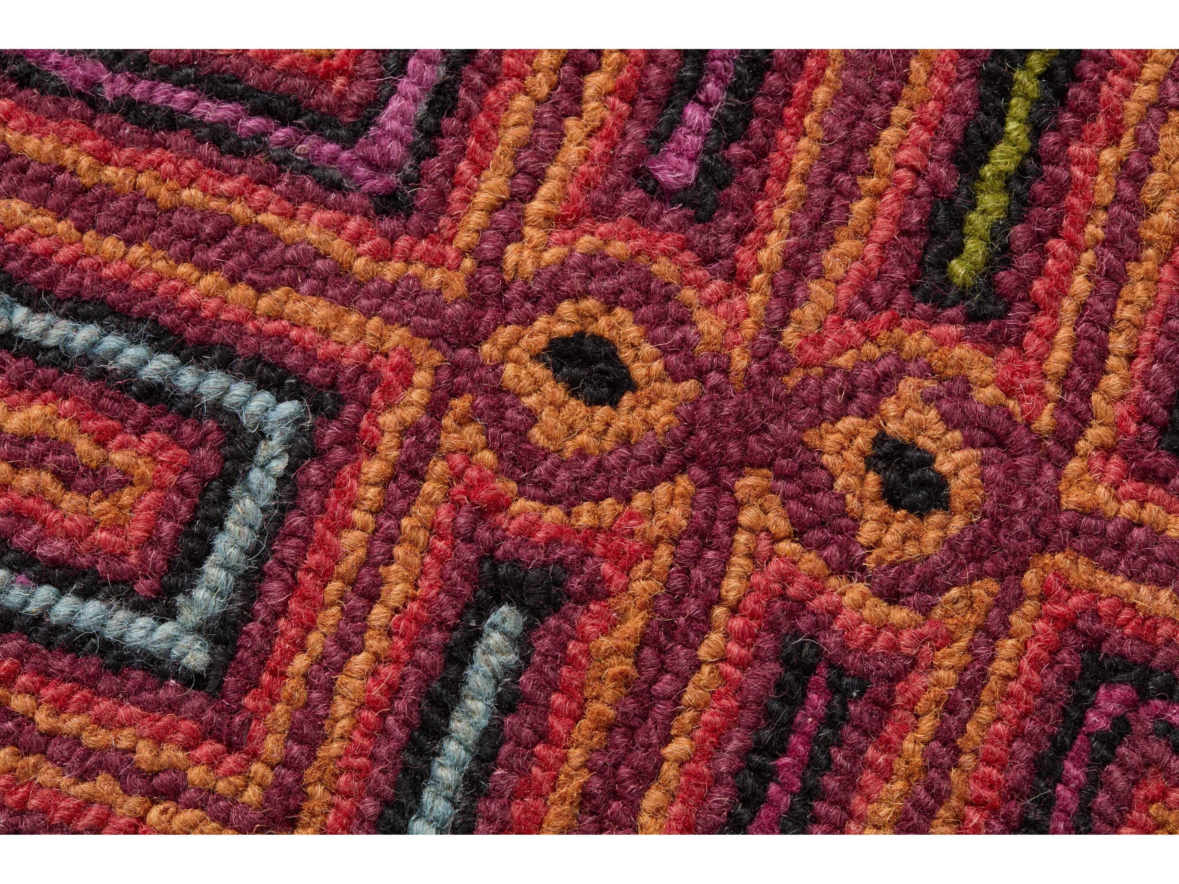 Loloi Red / Multi Wall Art 3D Wall Art