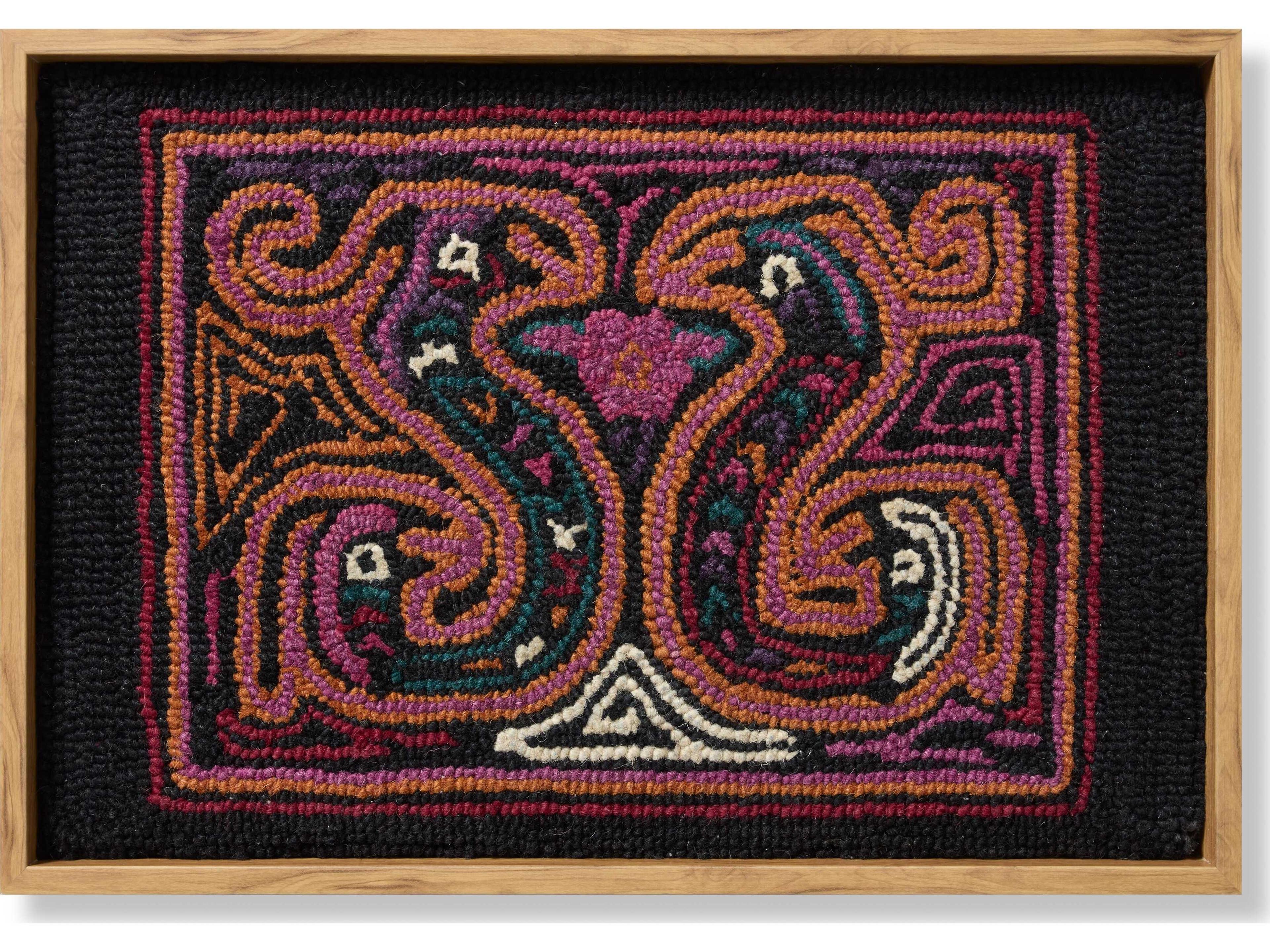 Loloi Multi / Black Wall Art 3D Wall Art