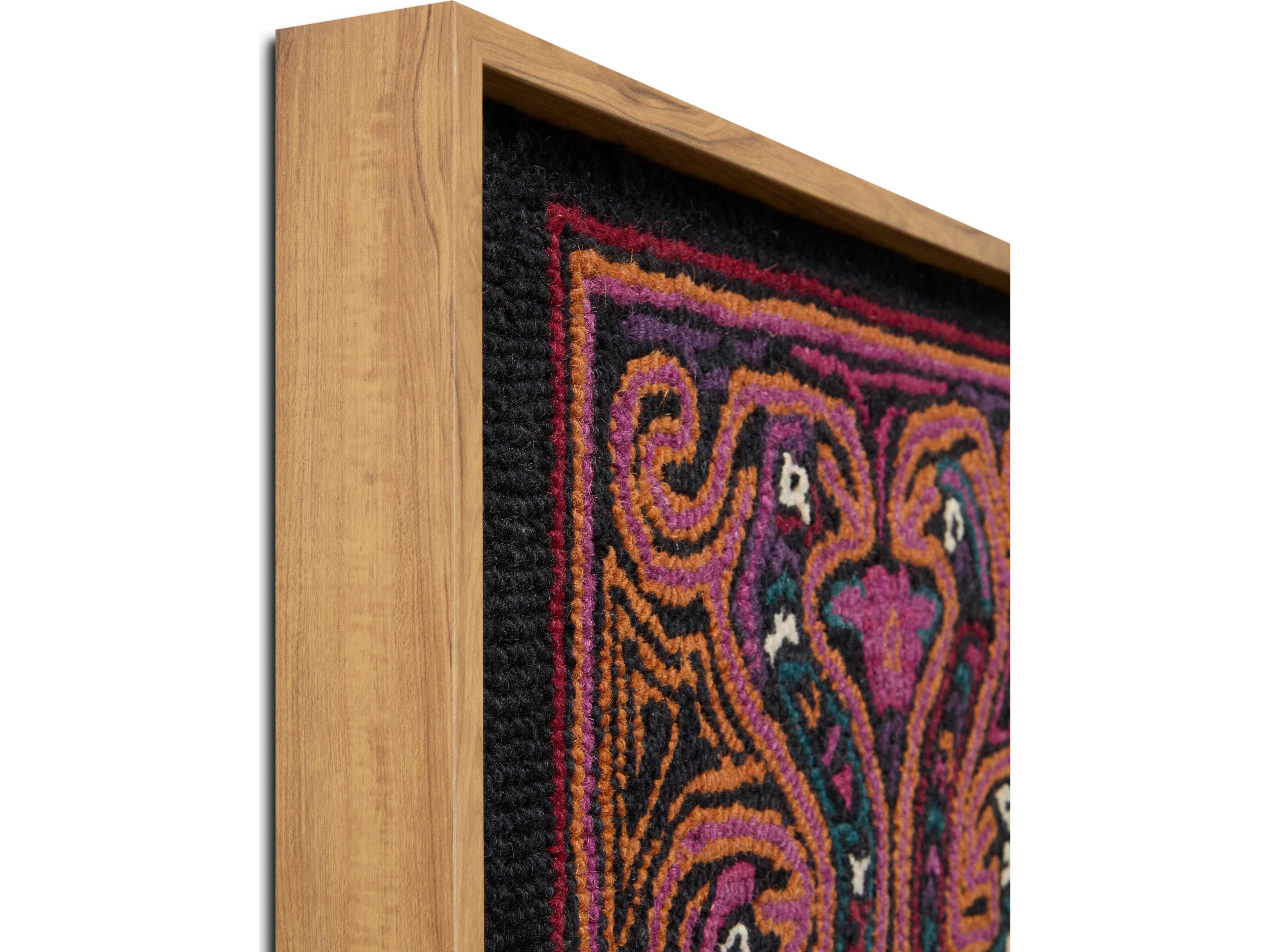 Loloi Multi / Black Wall Art 3D Wall Art