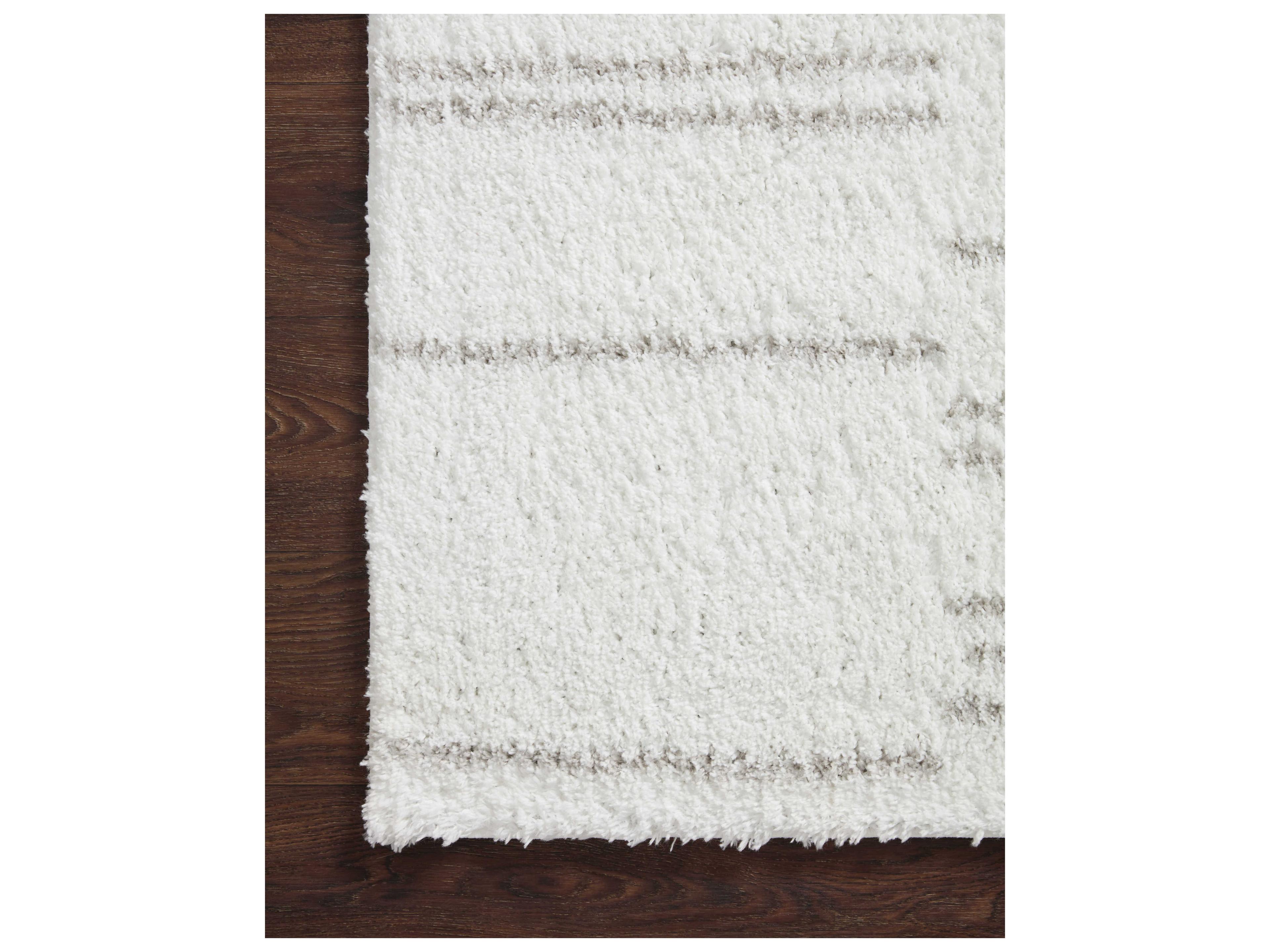 Loloi Rugs Bliss Shag Striped Runner Area Rug