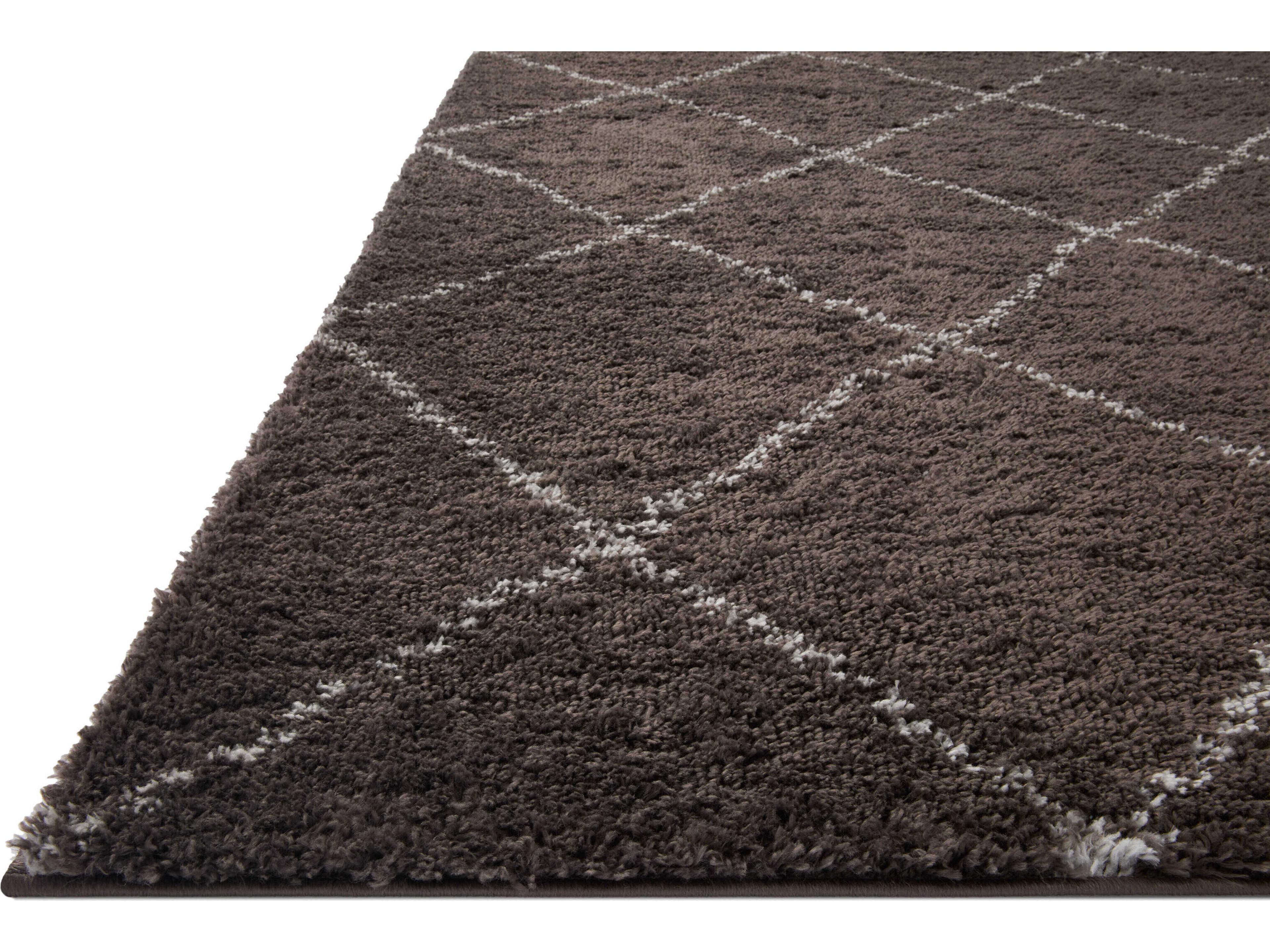 Loloi Rugs Bliss Shag Geometric Runner Area Rug