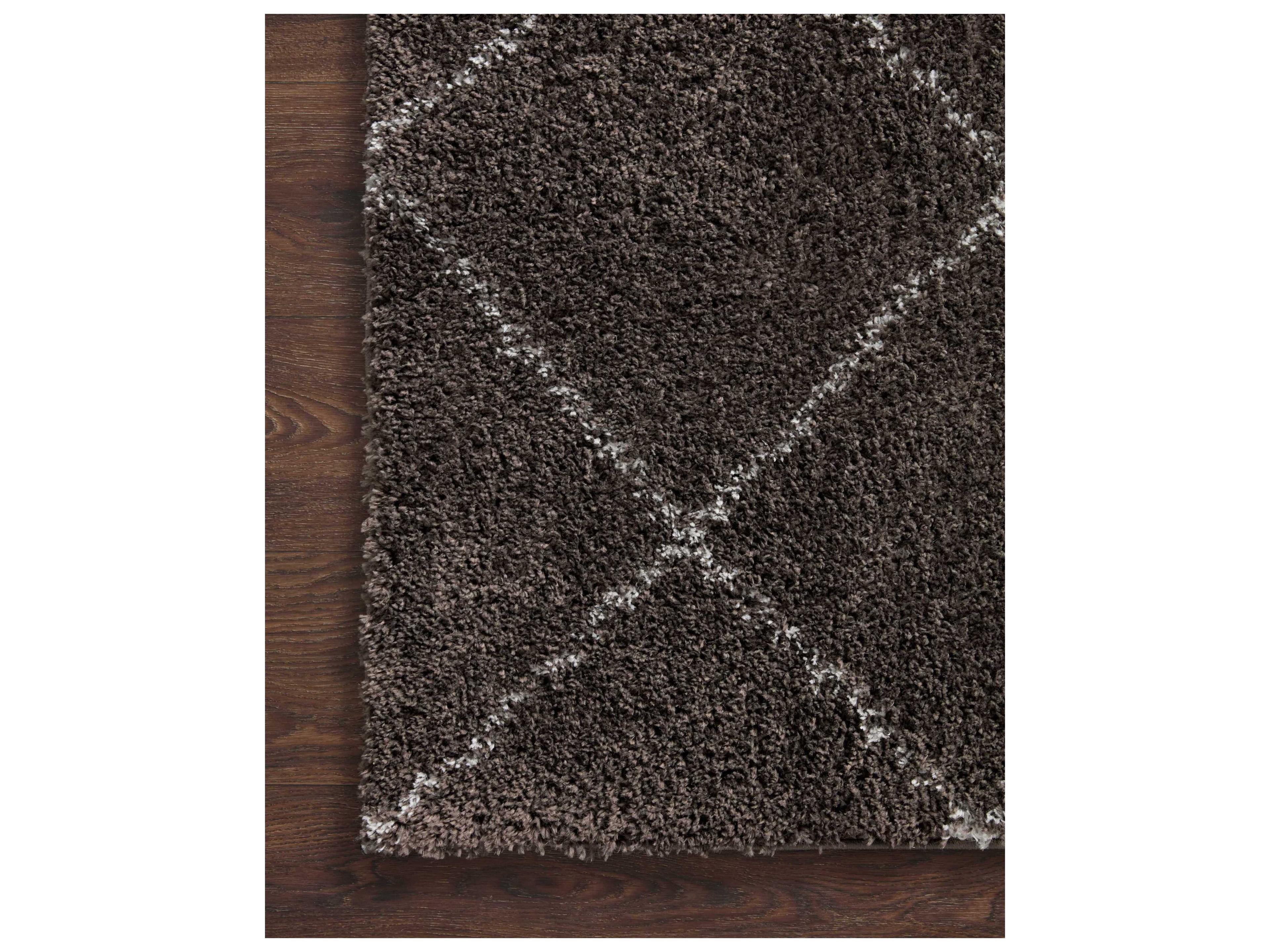 Loloi Rugs Bliss Shag Geometric Runner Area Rug