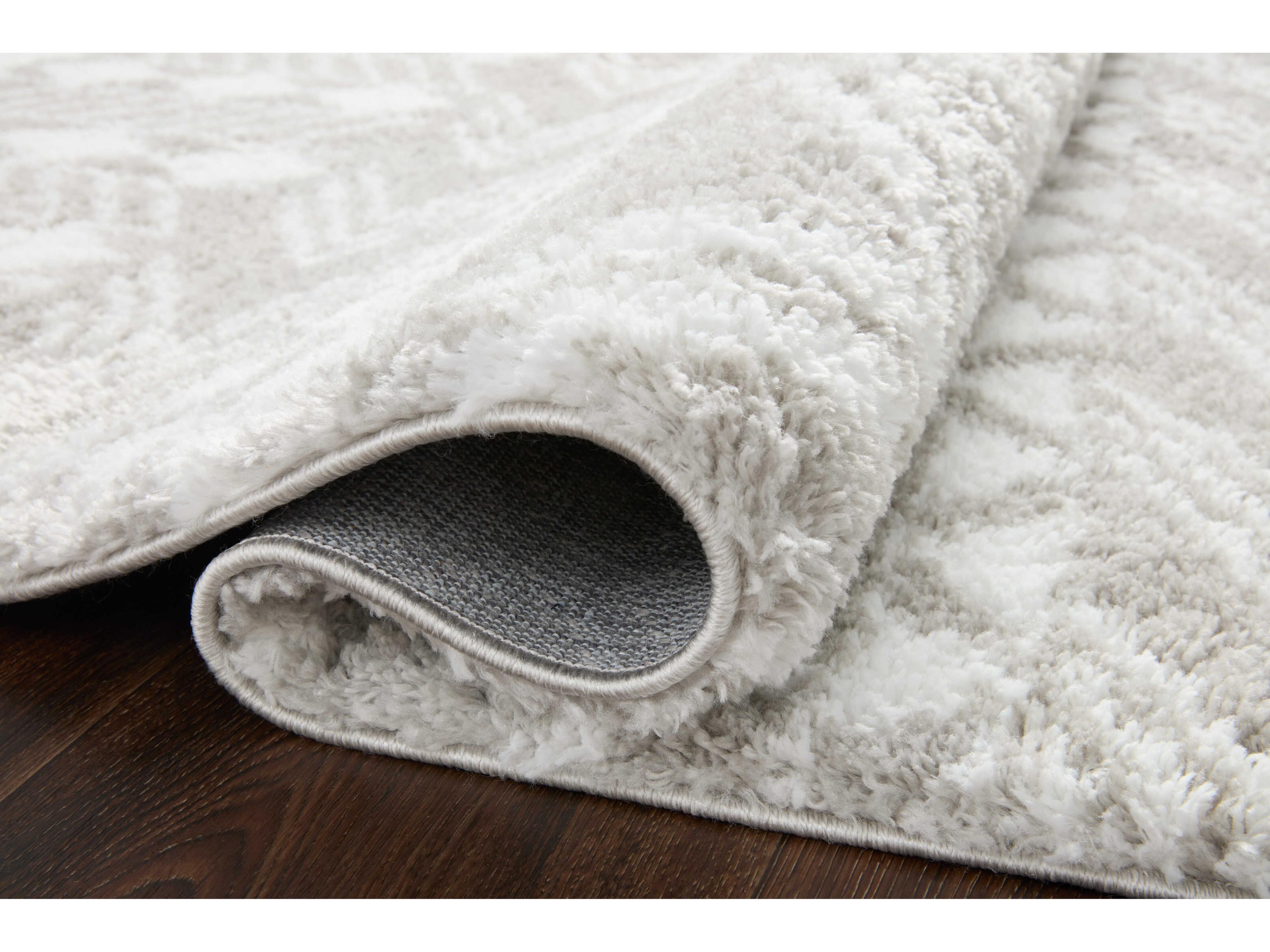 Loloi Rugs Bliss Shag Geometric Runner Area Rug