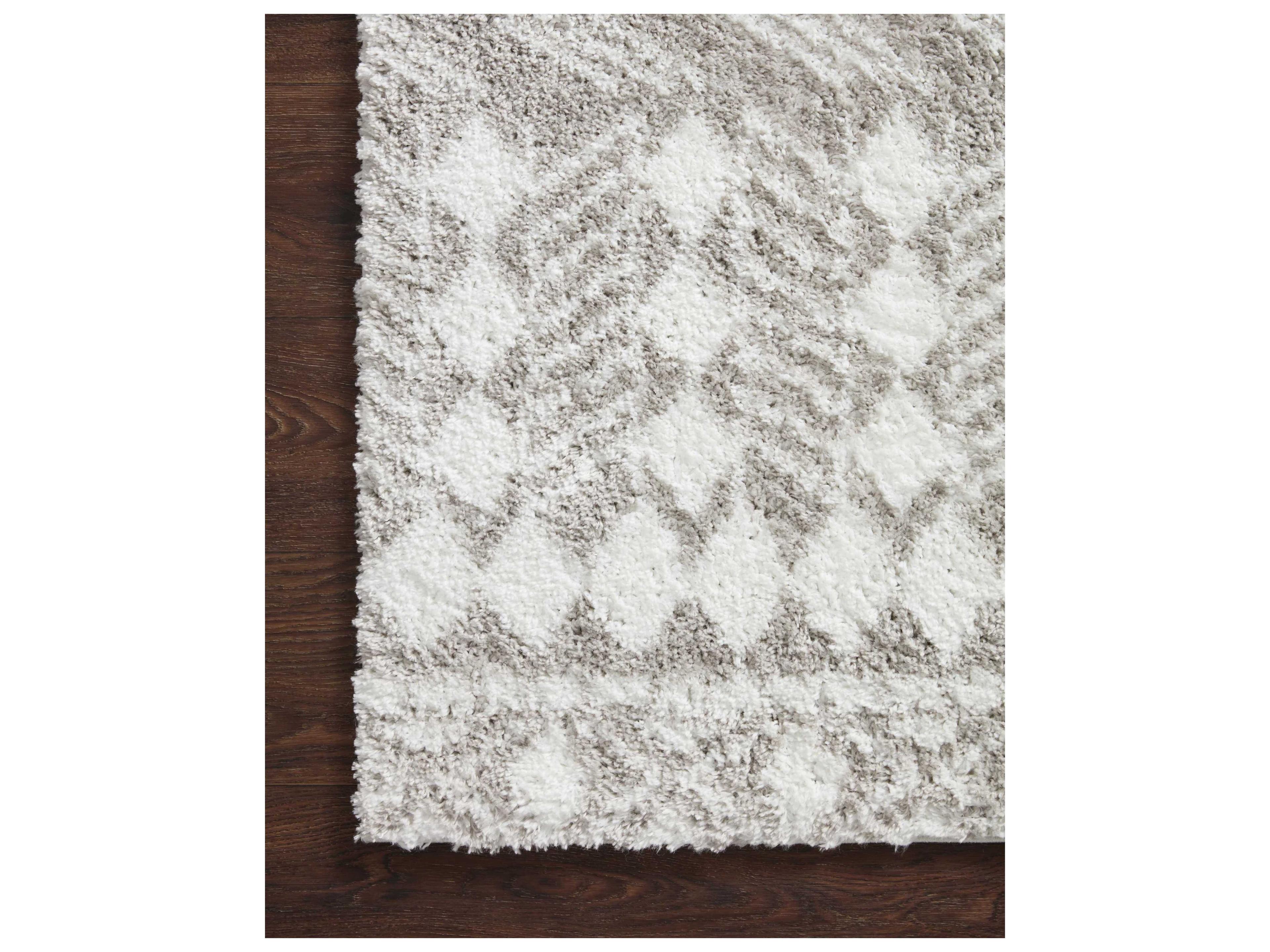 Loloi Rugs Bliss Shag Geometric Runner Area Rug