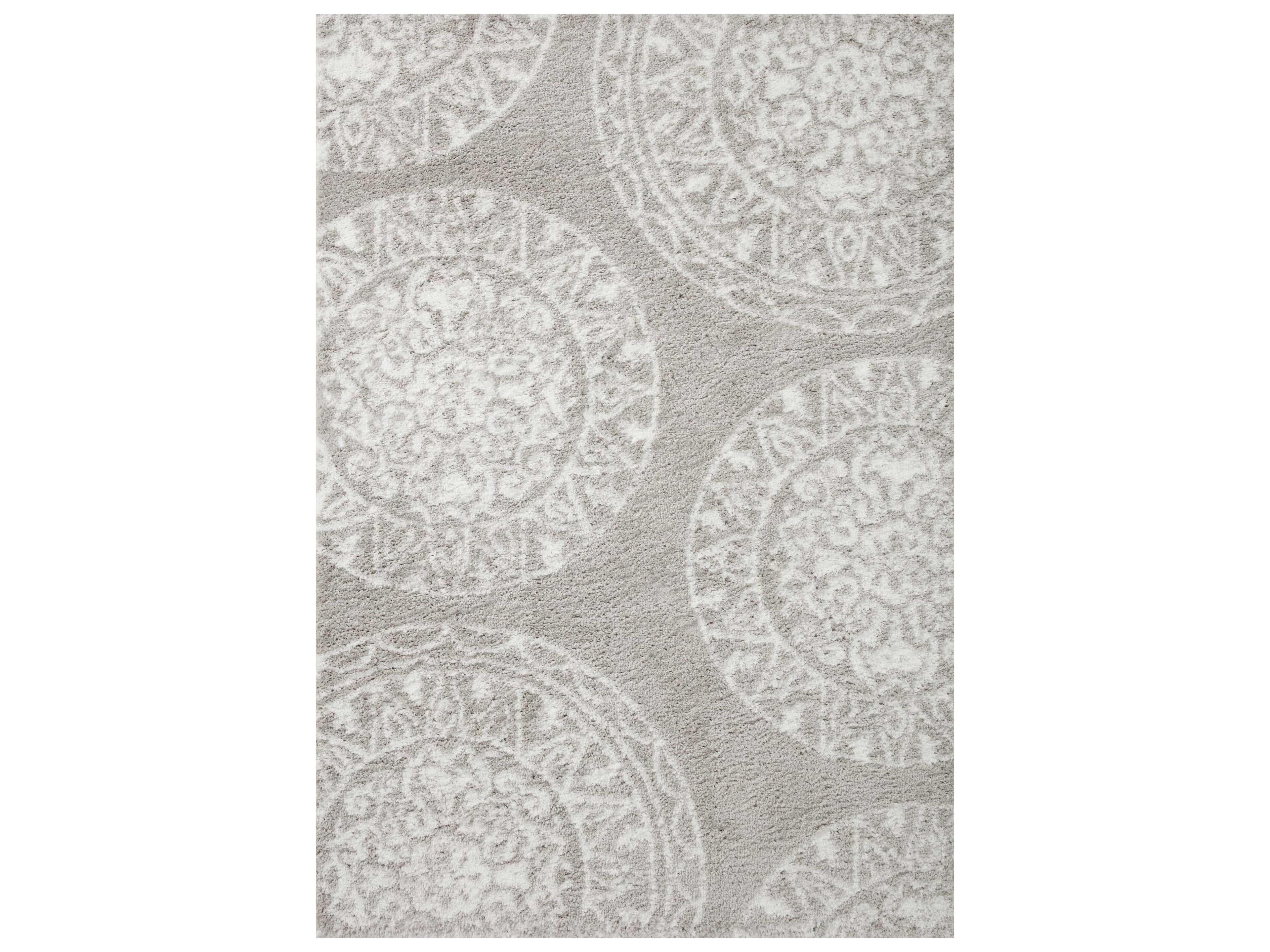 Loloi Rugs Bliss Shag Damask Runner Area Rug