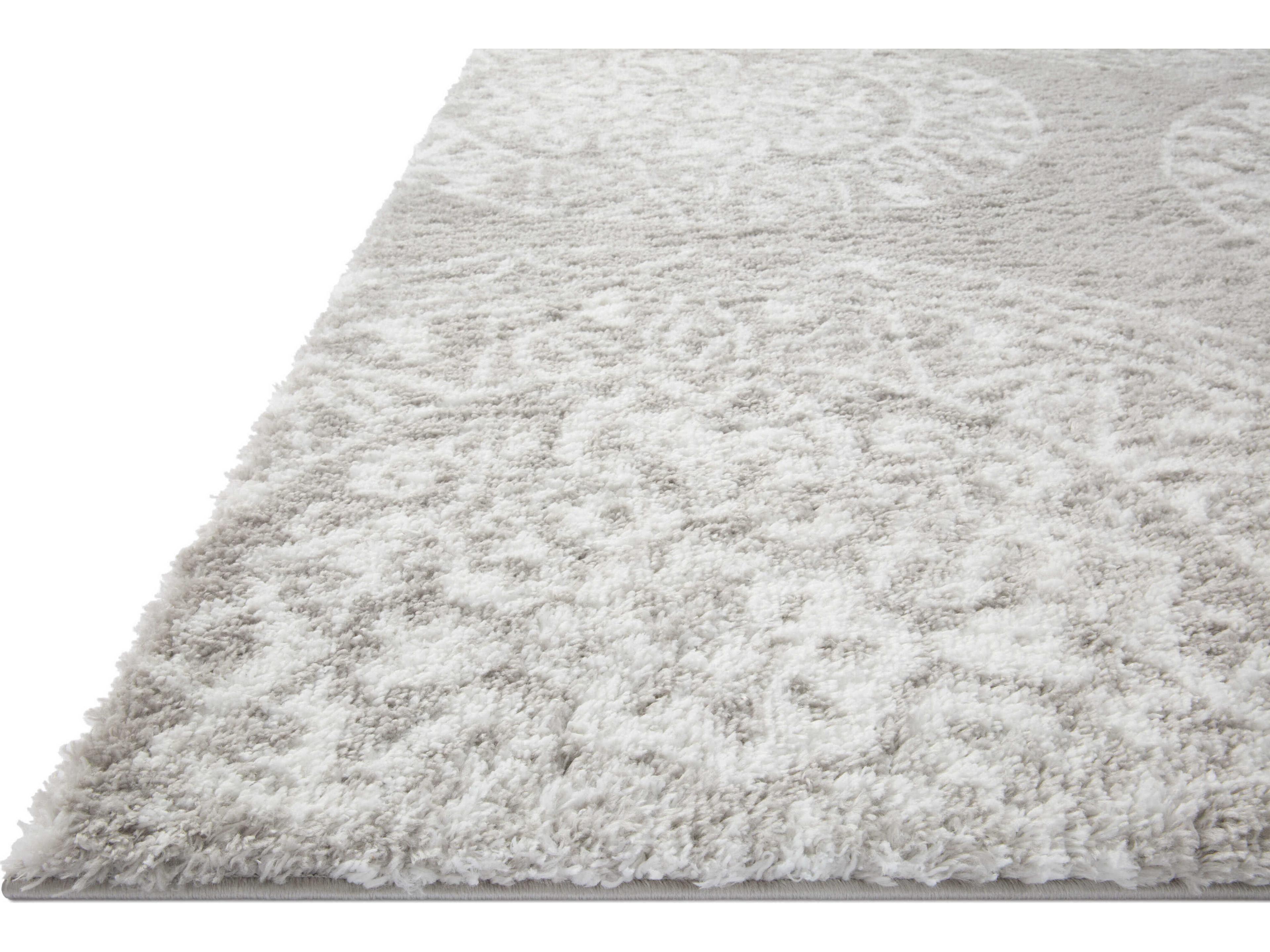 Loloi Rugs Bliss Shag Damask Runner Area Rug