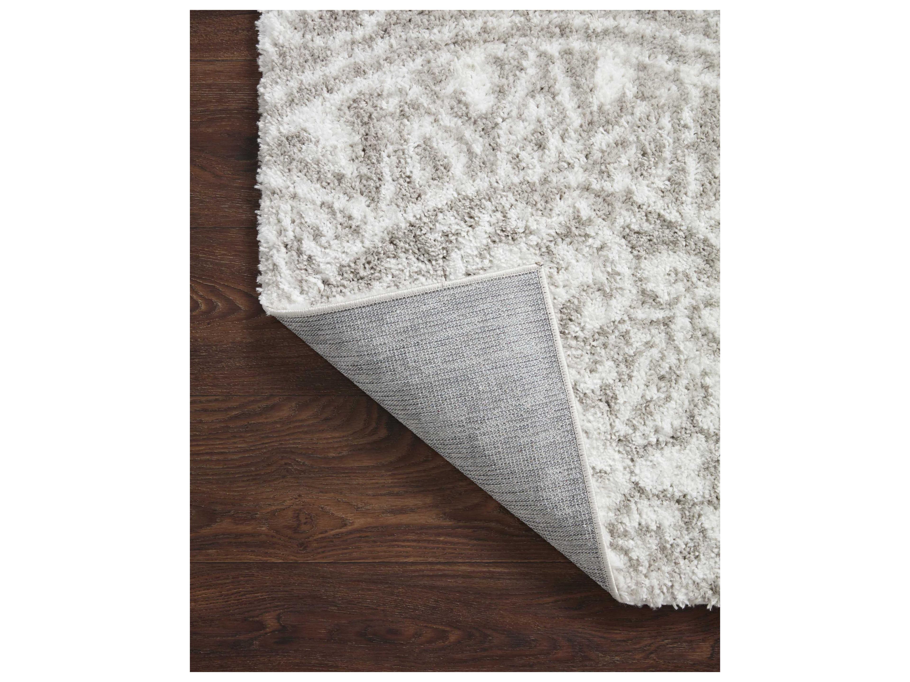 Loloi Rugs Bliss Shag Damask Runner Area Rug