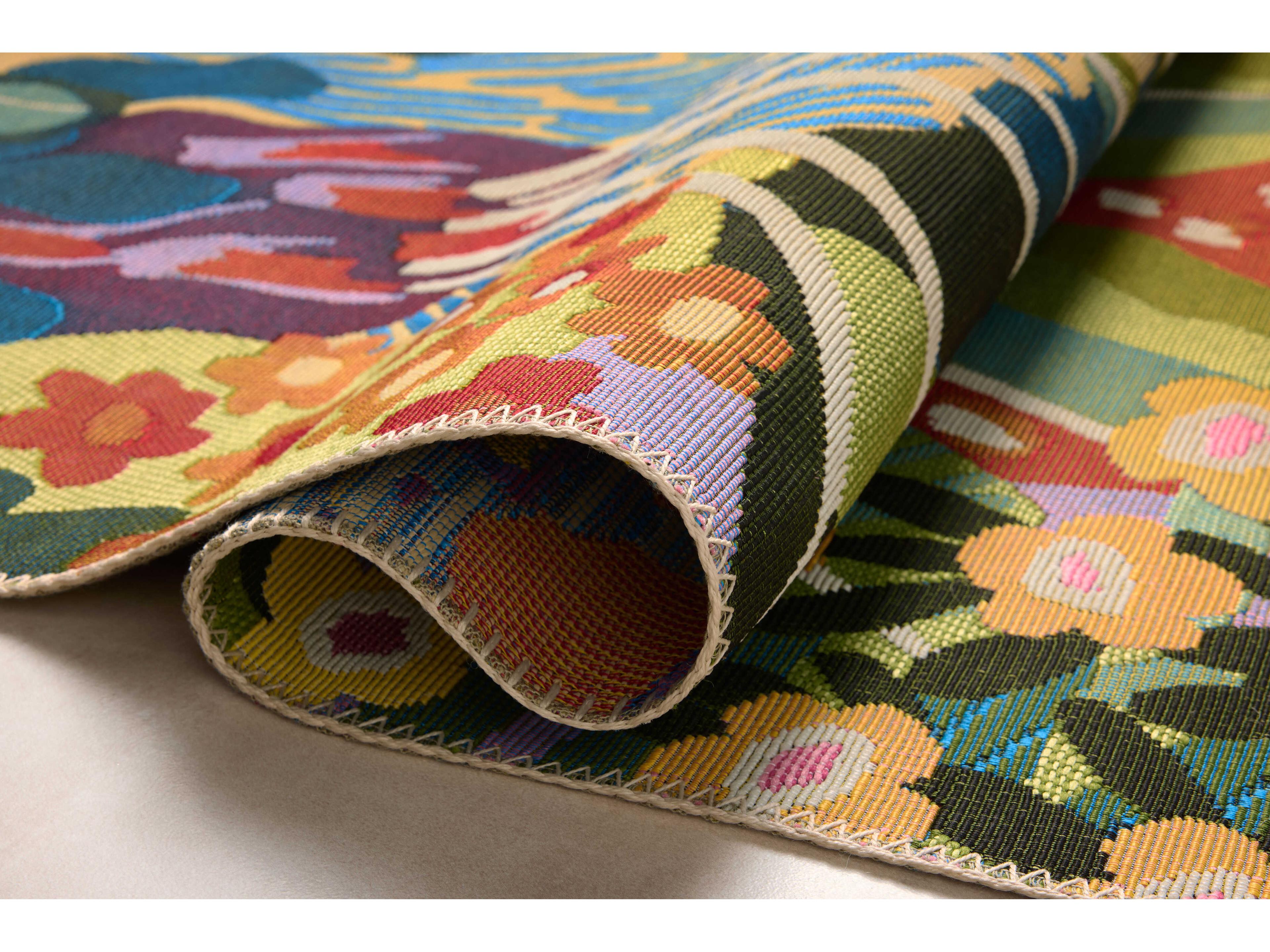 Loloi Rugs Botanical Floral Runner Area Rug