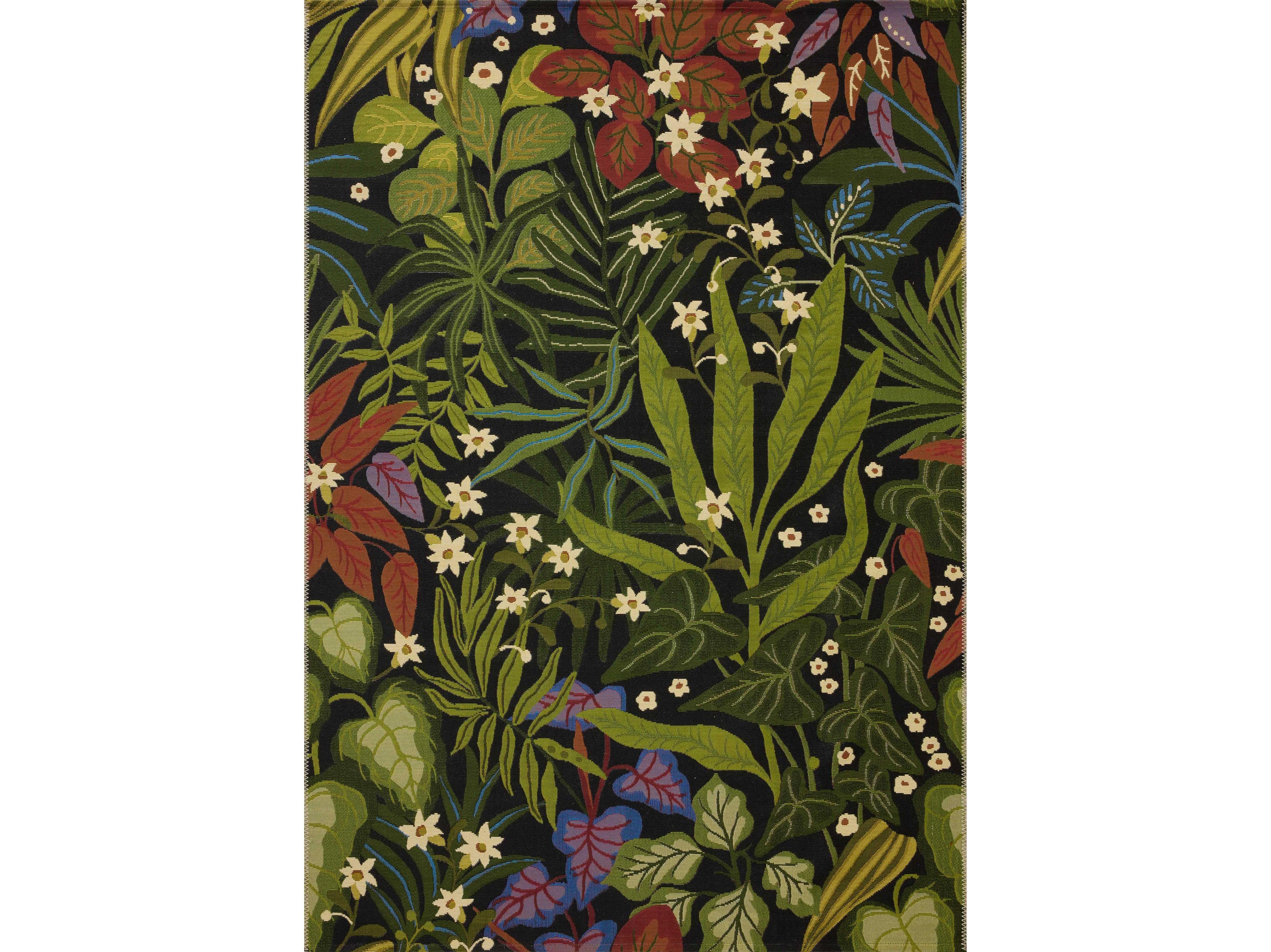 Loloi Rugs Botanical Floral Runner Area Rug